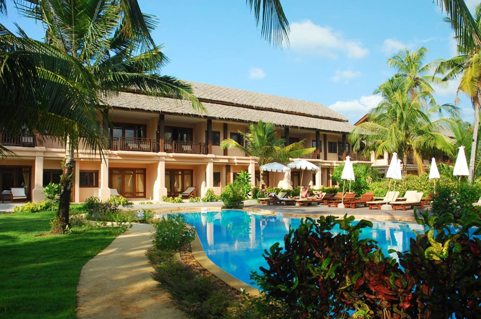 Vista Piscina Andamania Beach Resort