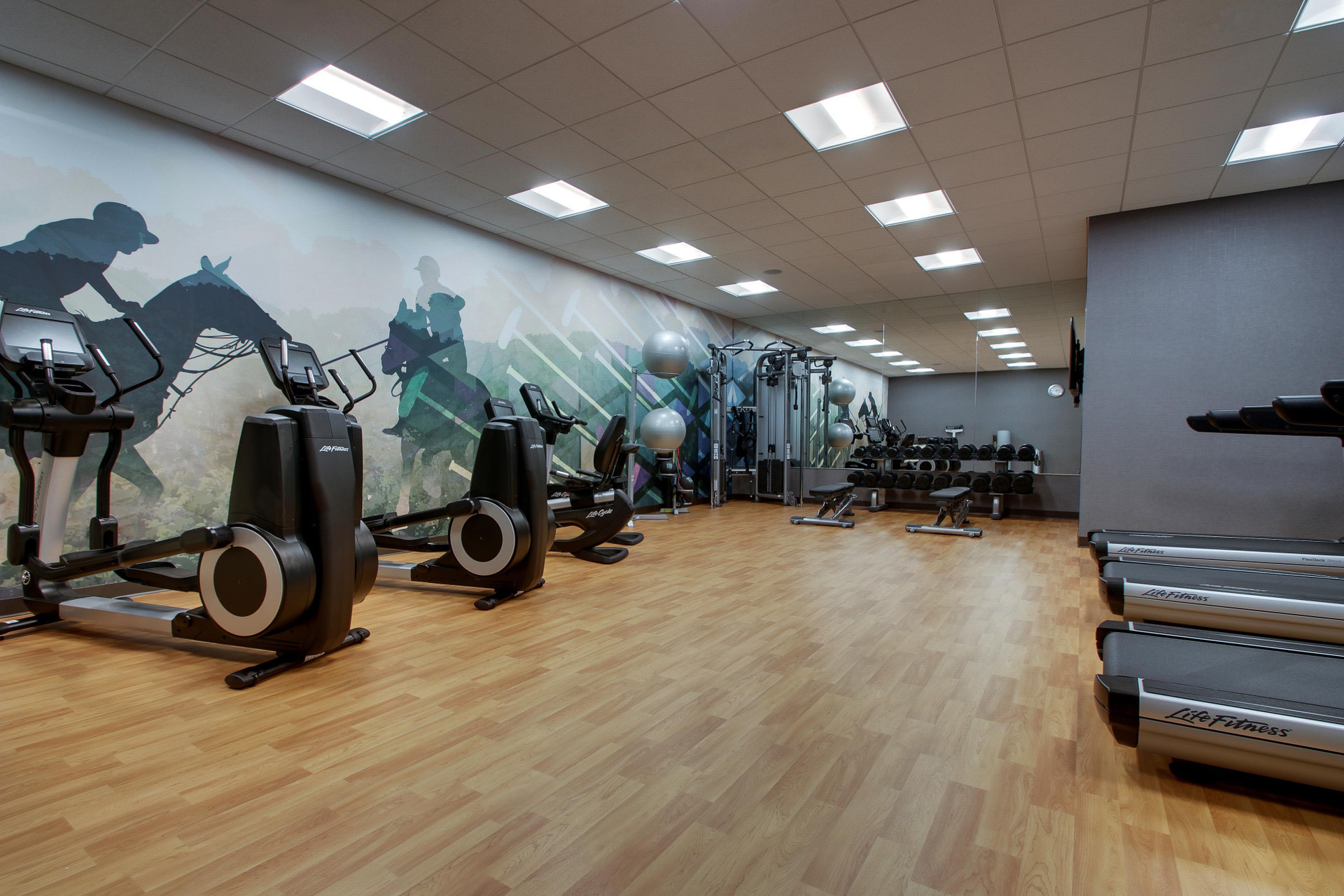 Gimnasio Hyatt House Chicago Oak Brook