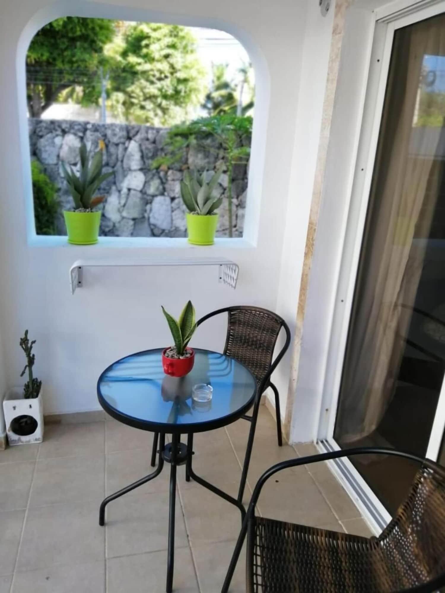 Equipamiento de Habitación Grand Blue Garden Los Corales Beach