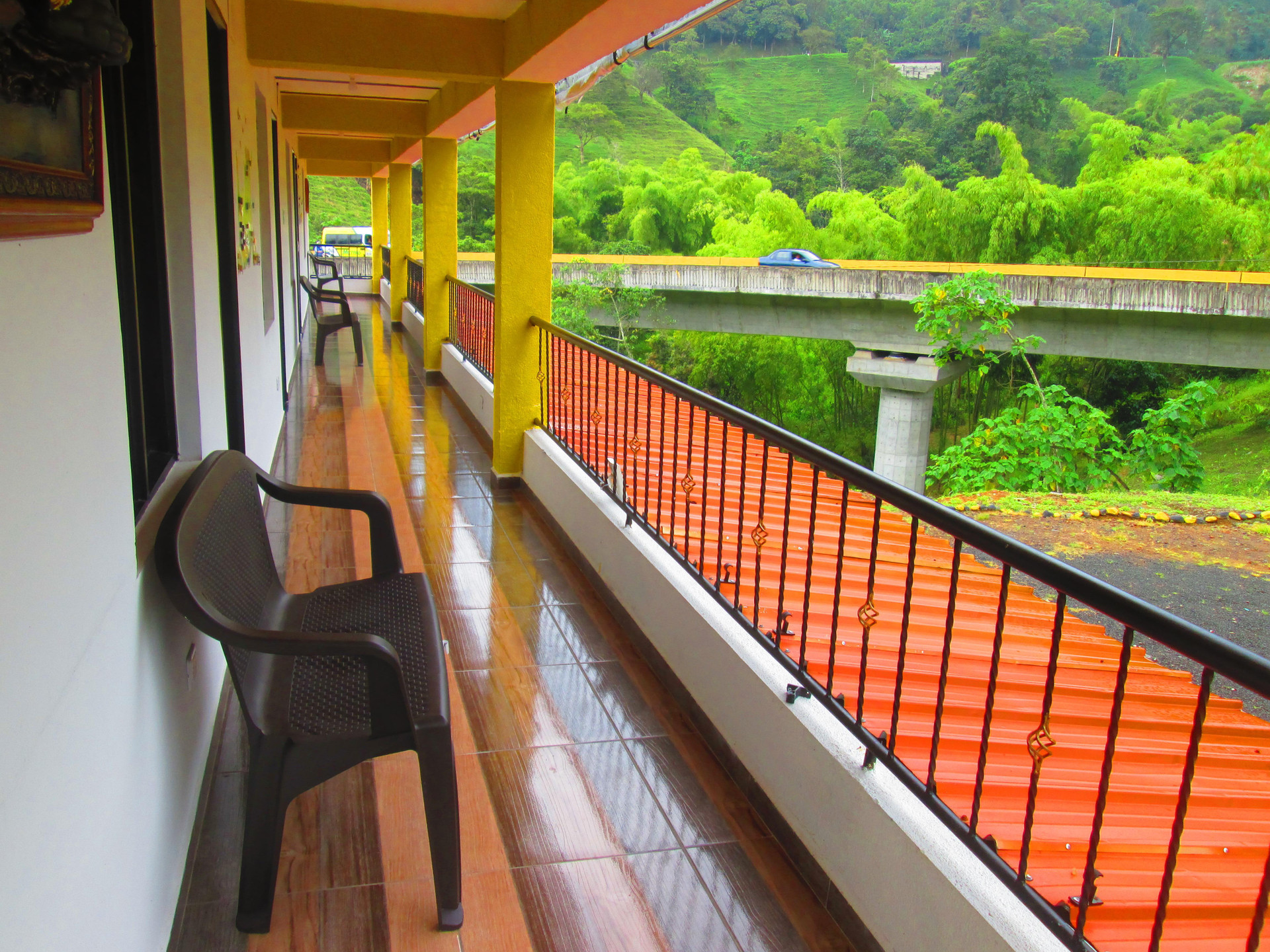 Vista Lobby Eco Hotel Parador de Rapi