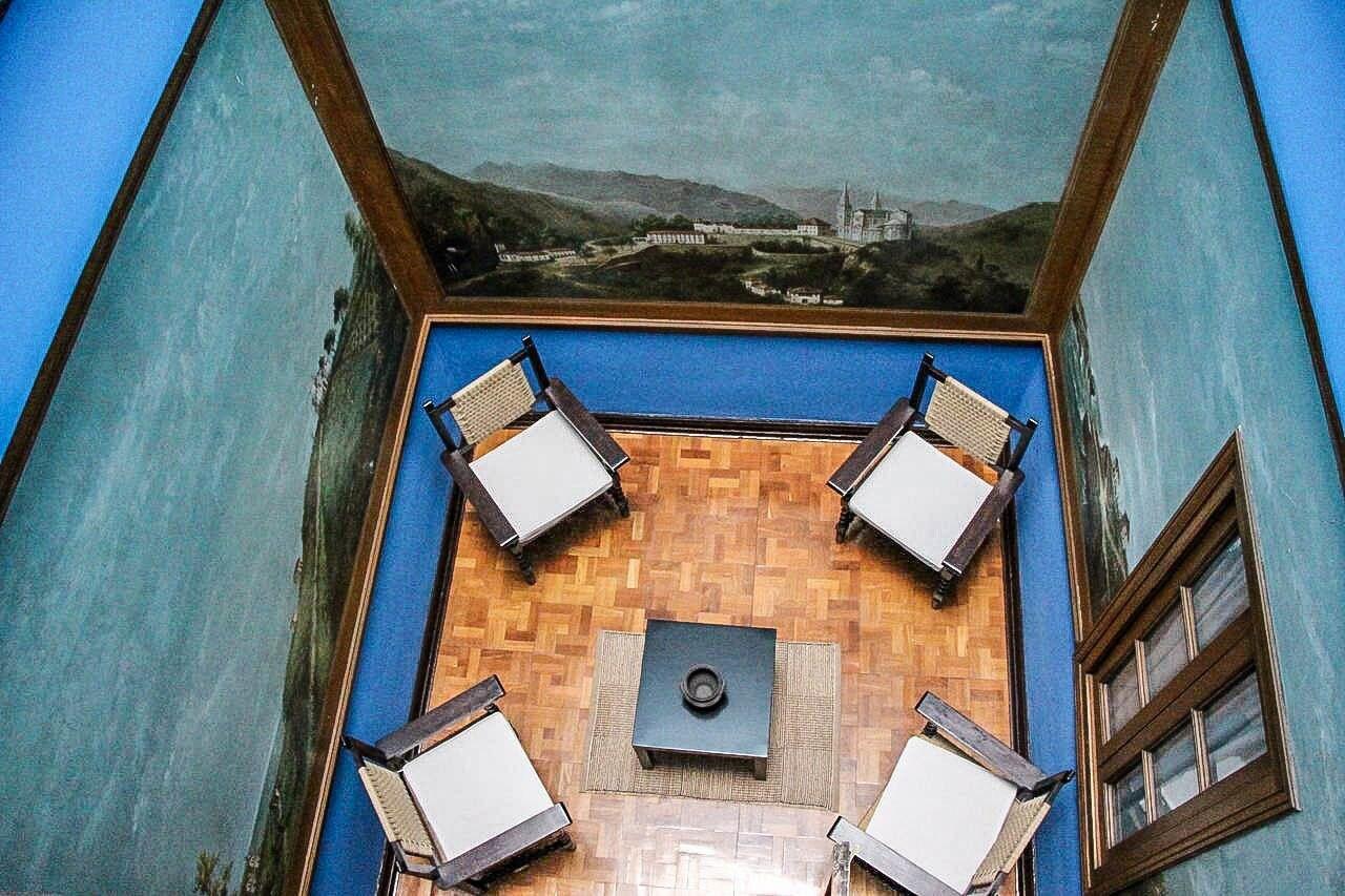 Vista Lobby Hotel Puerto de Llanes