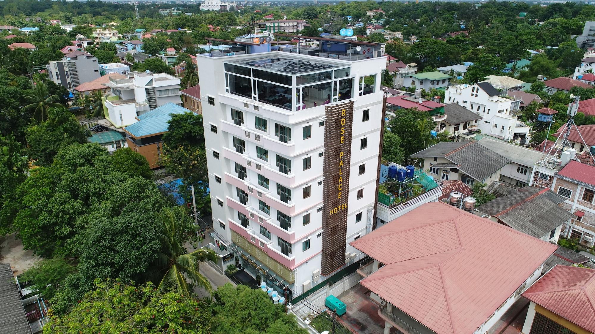 Vista Exterior Rose Palace Hotel Yangon