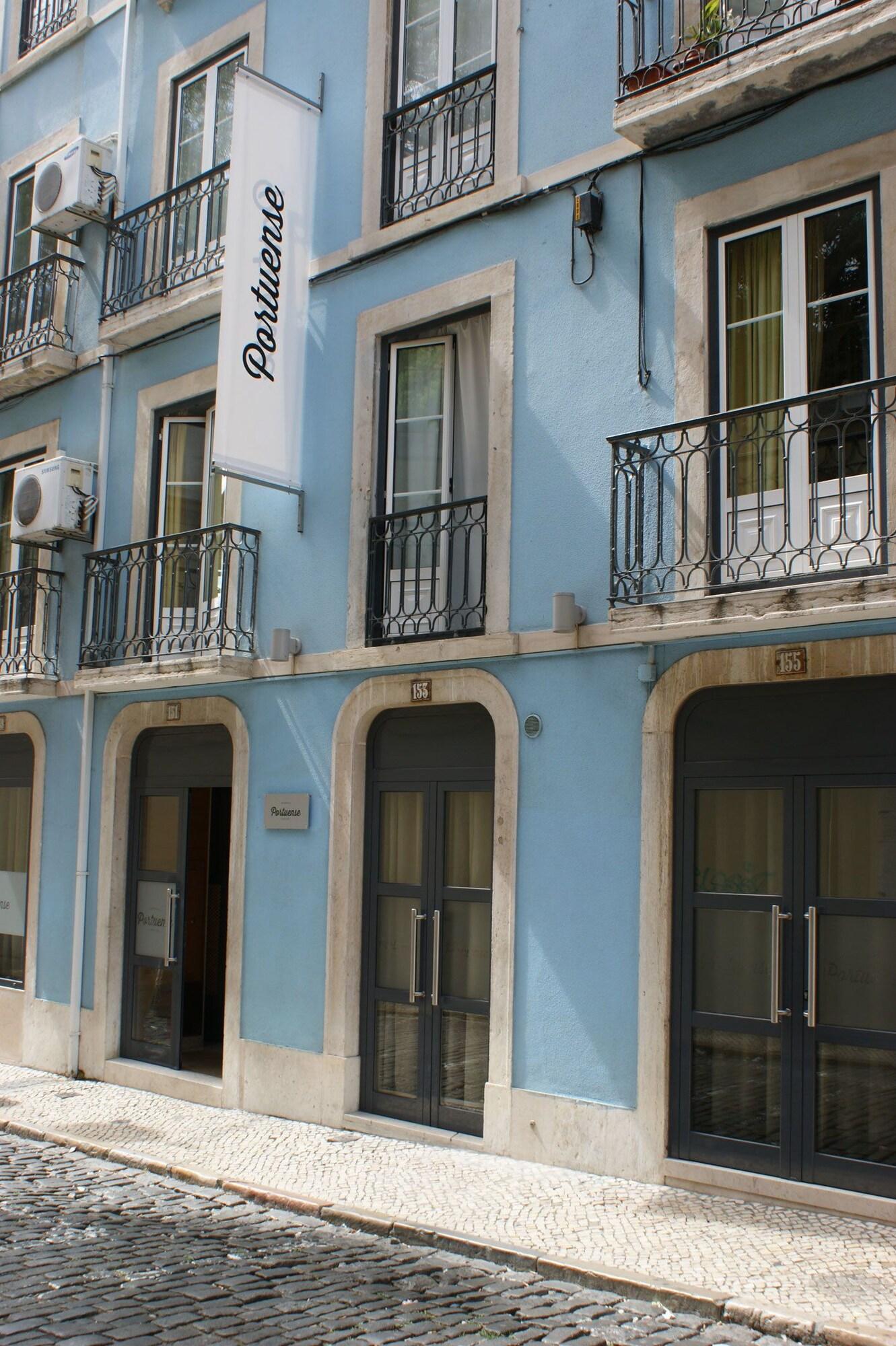 Vista Exterior Hotel Portuense Lisboa