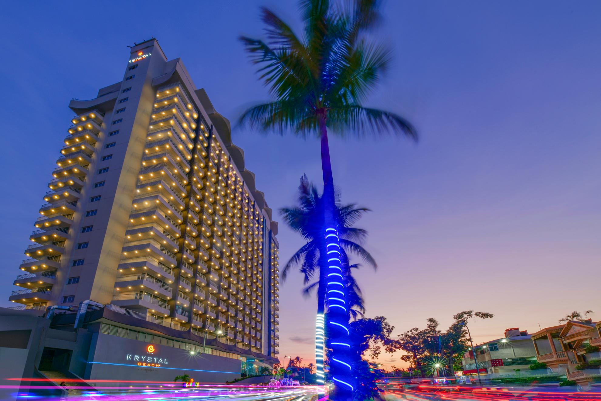 Vista Exterior Krystal Beach Acapulco