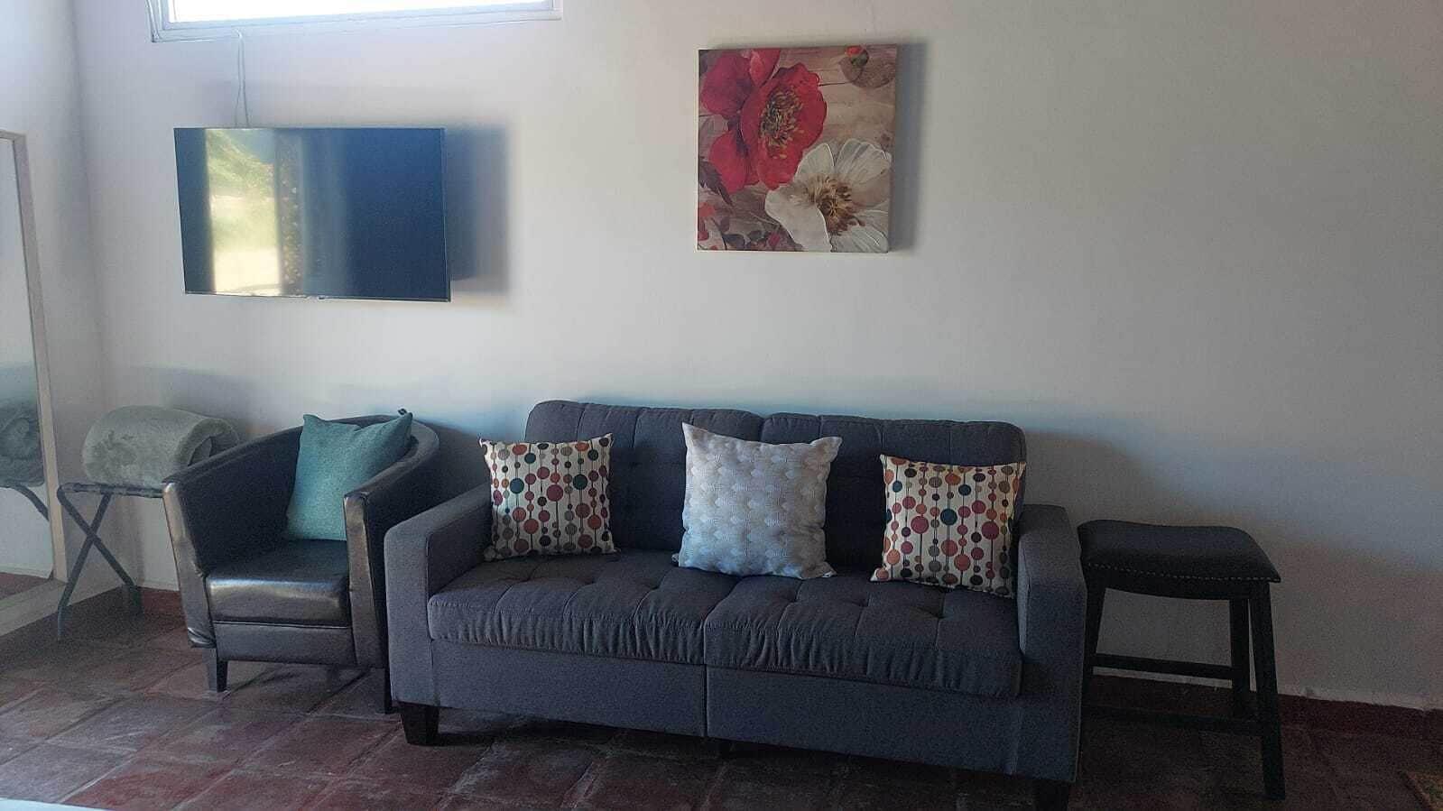 Comodidades del Alojamiento Cabañas hermosa vista Oceano-Montaña
