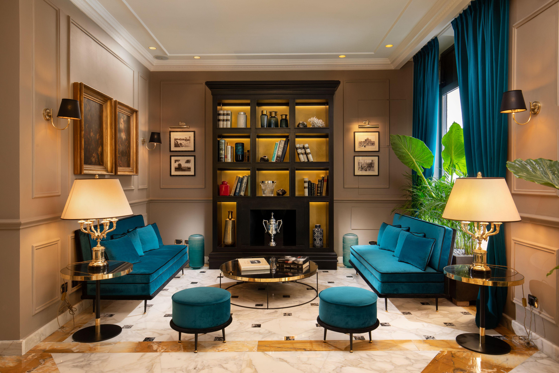 Vista Lobby Condotti Boutique Hotel