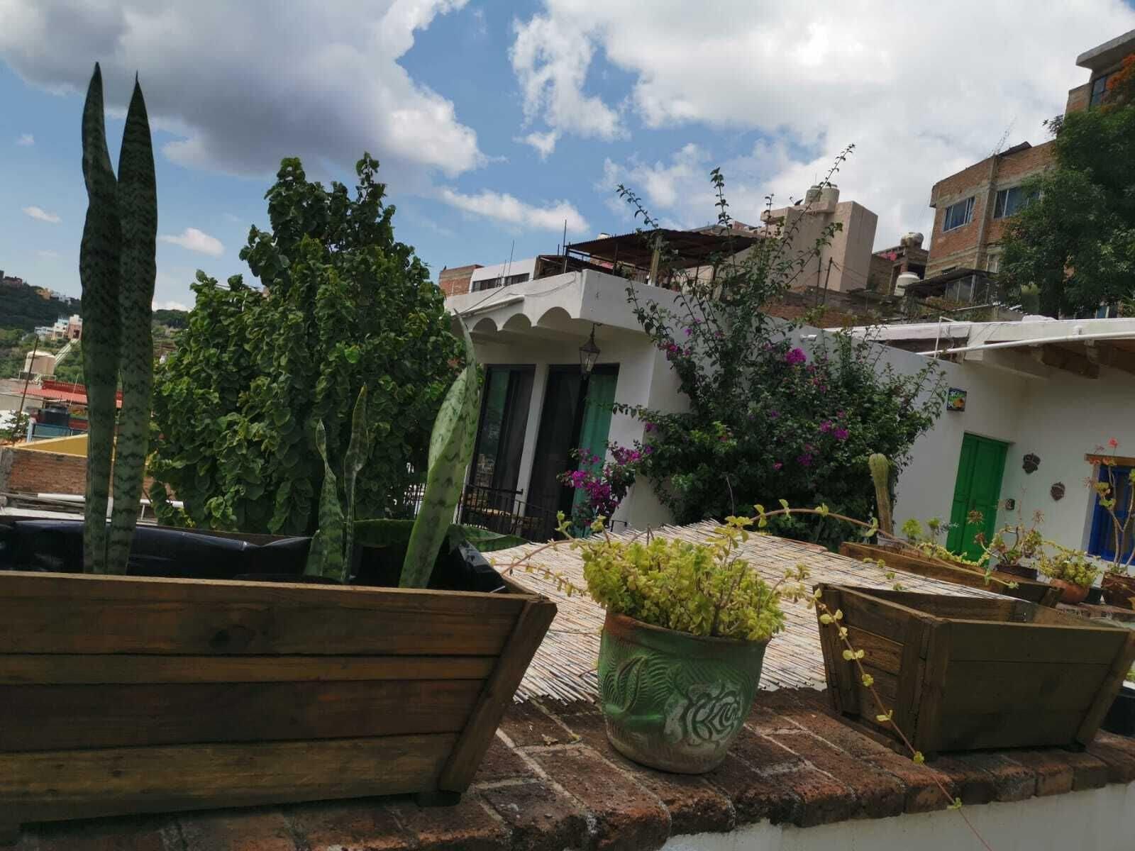 Vista Lobby Casa Juan Guanajuato