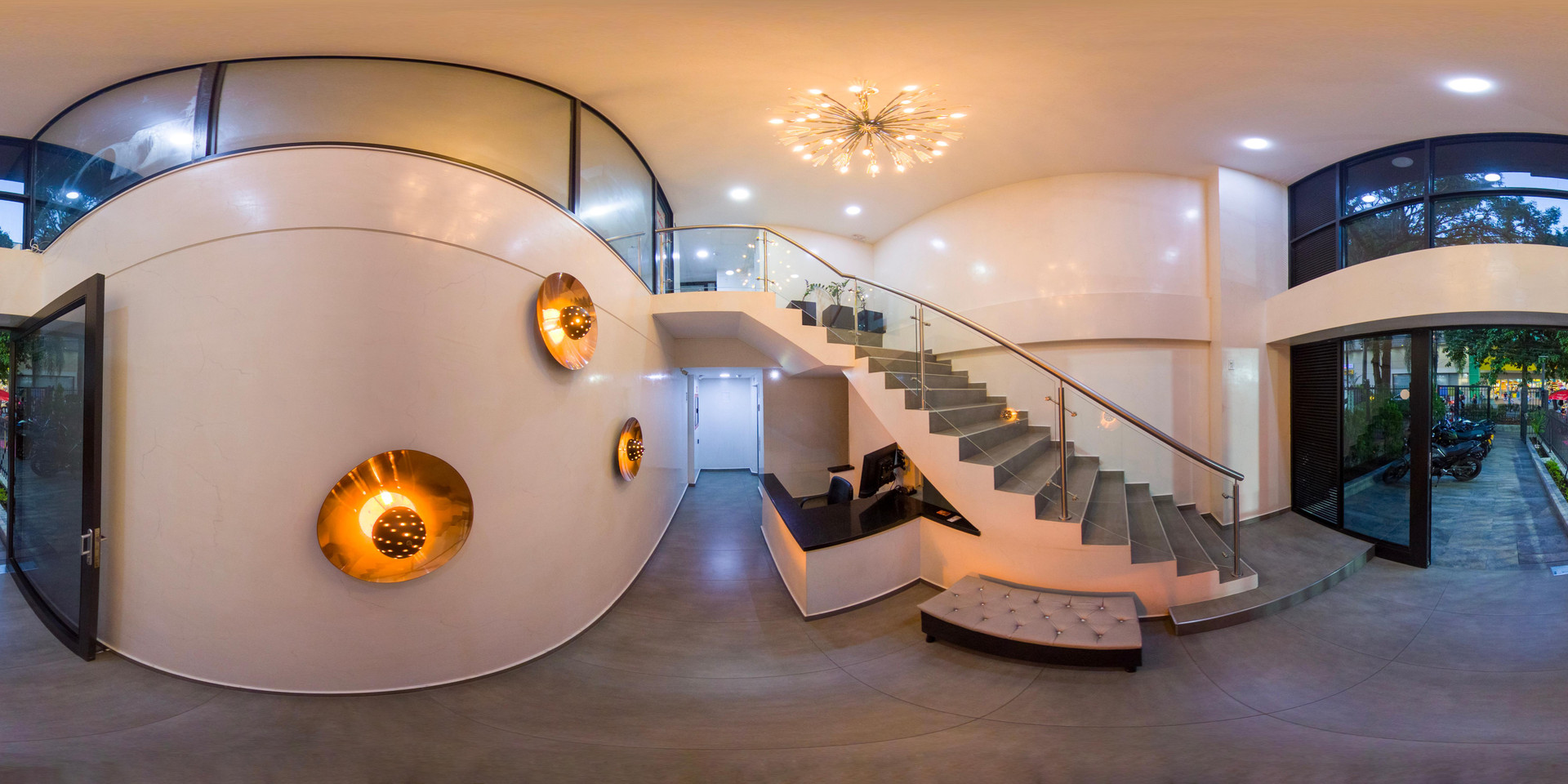 Vista Lobby Hotel Molinos