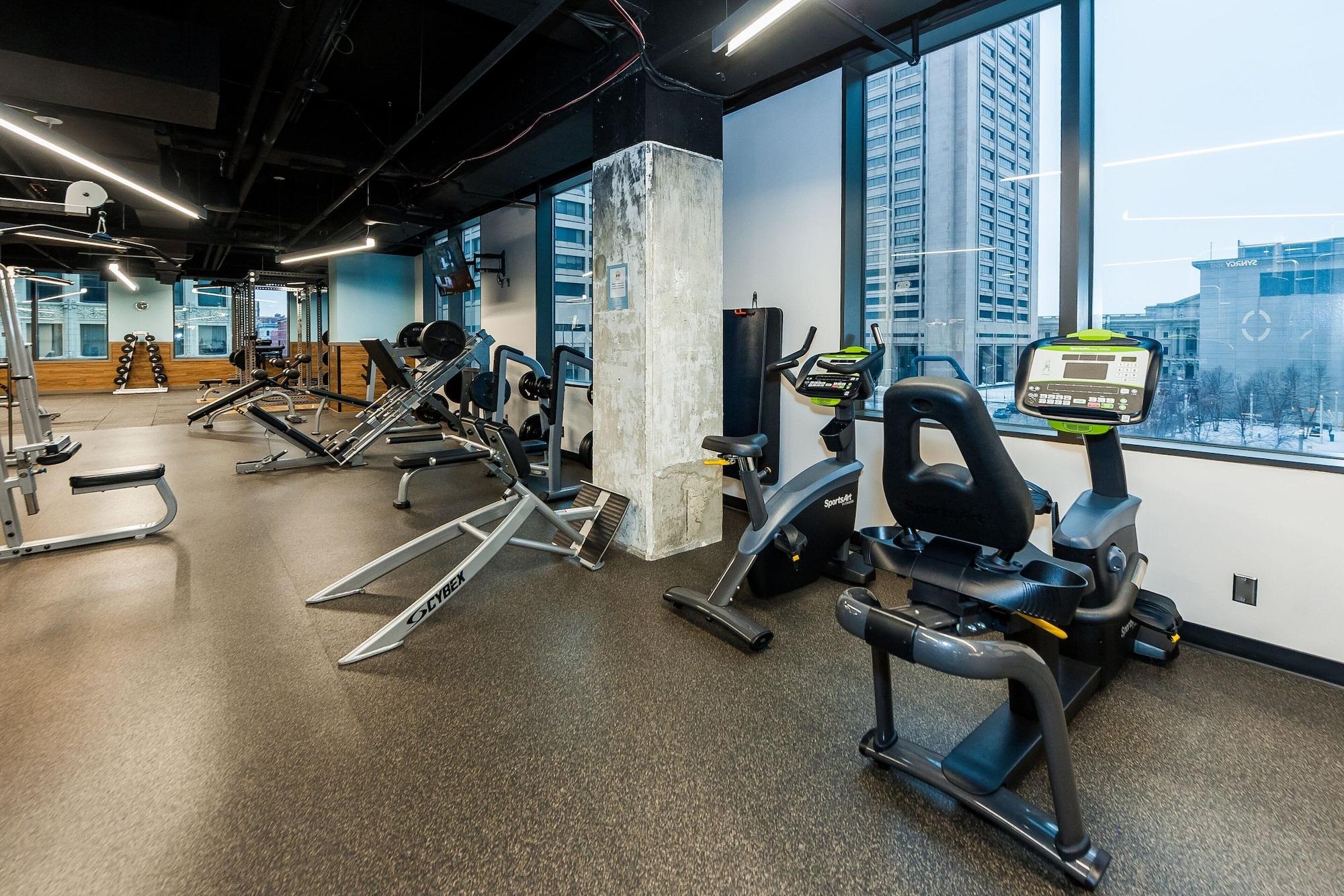Gimnasio Cleveland Marriott Downtown at Key Tower