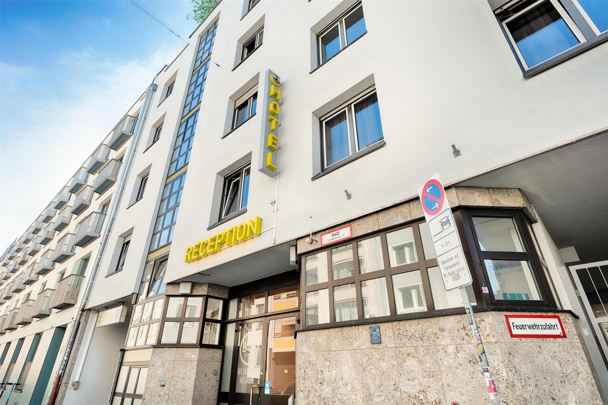 Vista Exterior B&B Hotel München-Hbf
