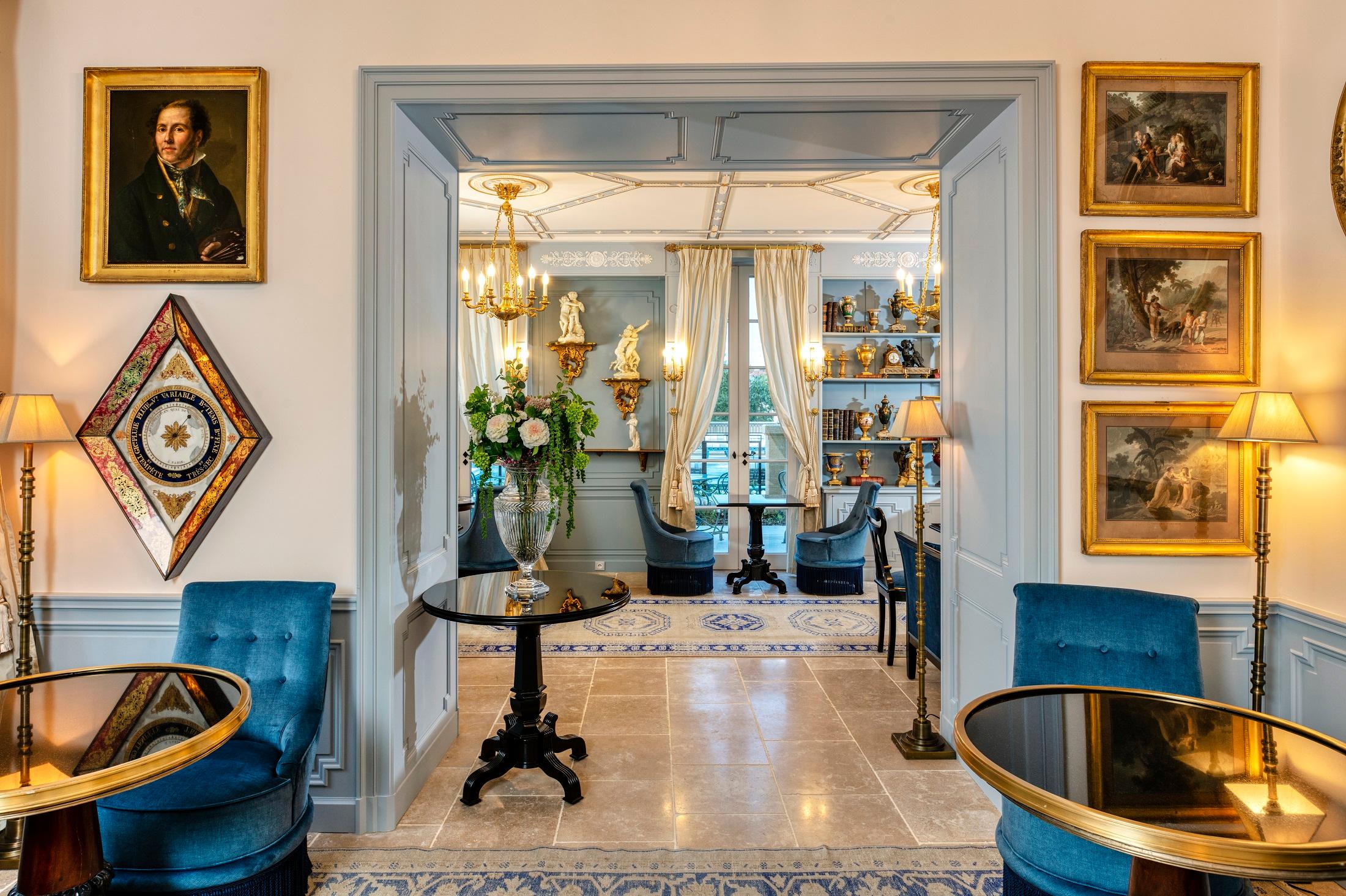 Vista Lobby Villa Saint Ange