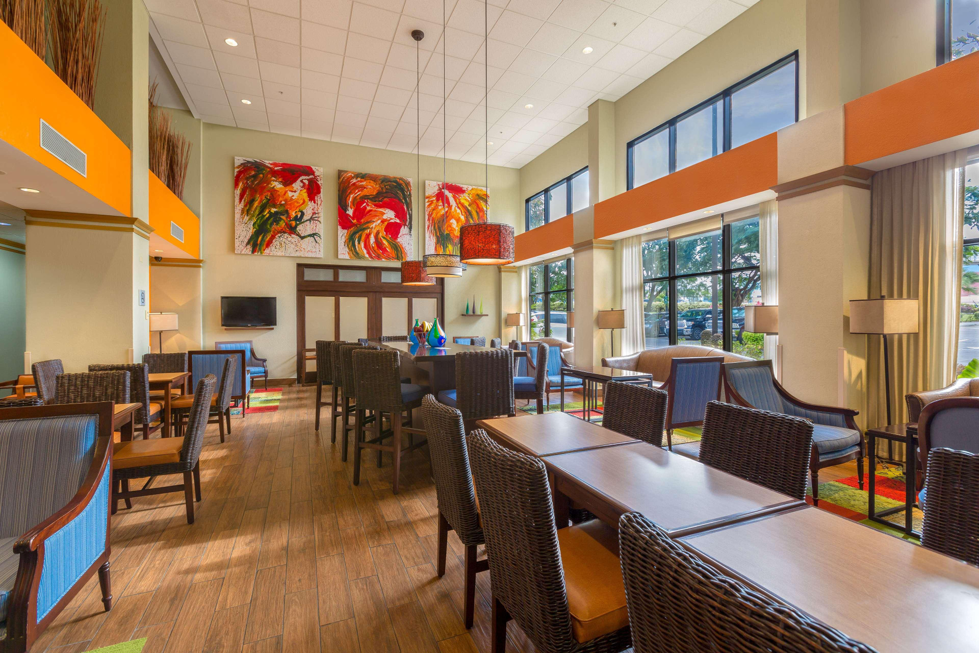 Vista Lobby Hampton Inn & Suites by Hilton San Jose-Airport