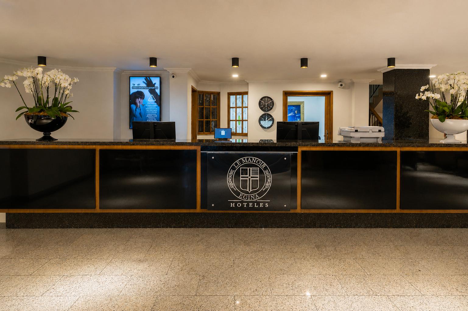 Vista Lobby Hotel Egina Bogota