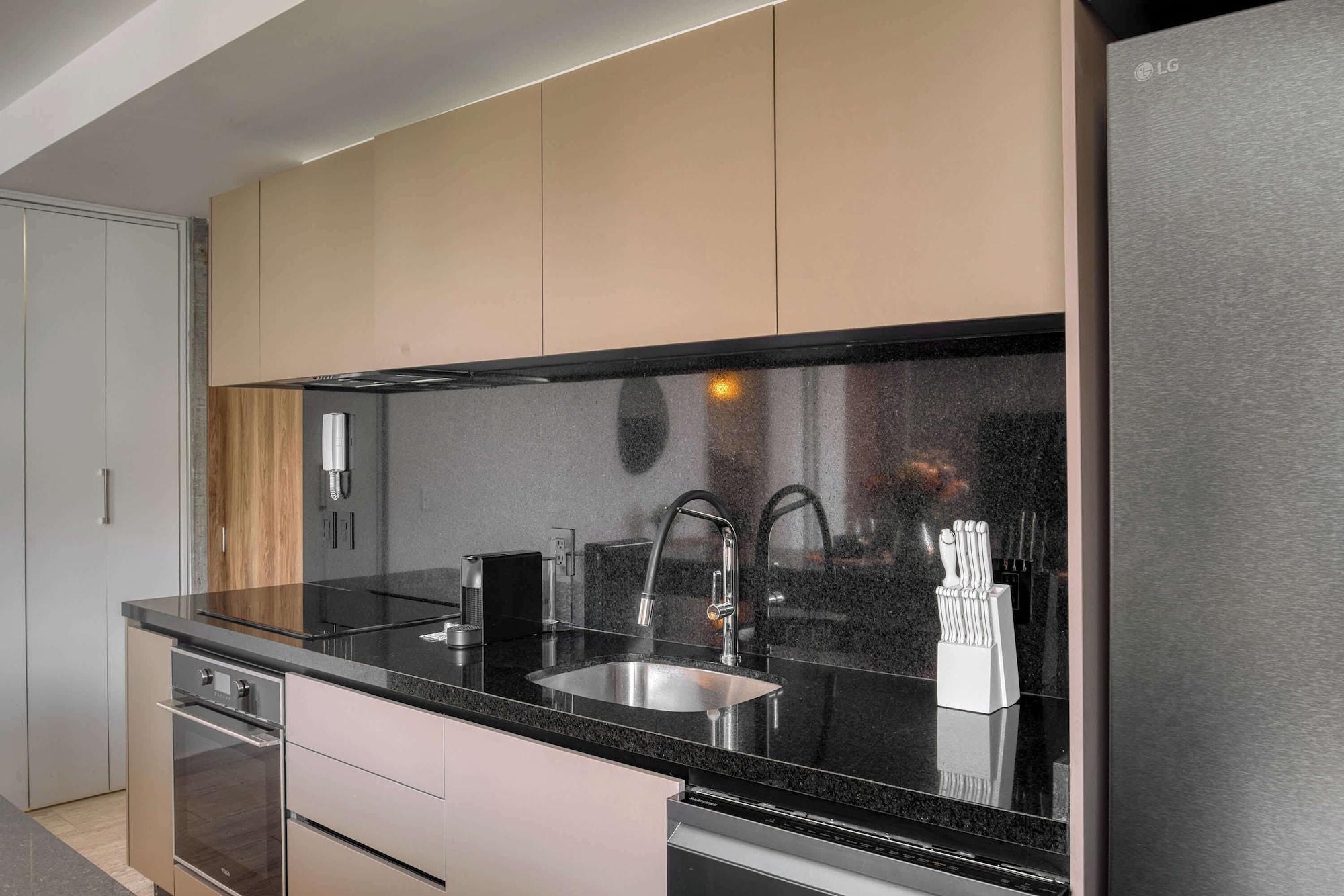 Equipamiento de Habitación Stylish 1BR Apartment in Roma Norte Near Condesa