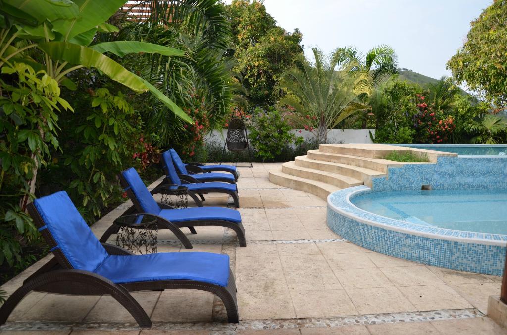 Vista Piscina Hotel Boutique La Villa De San Bartolome