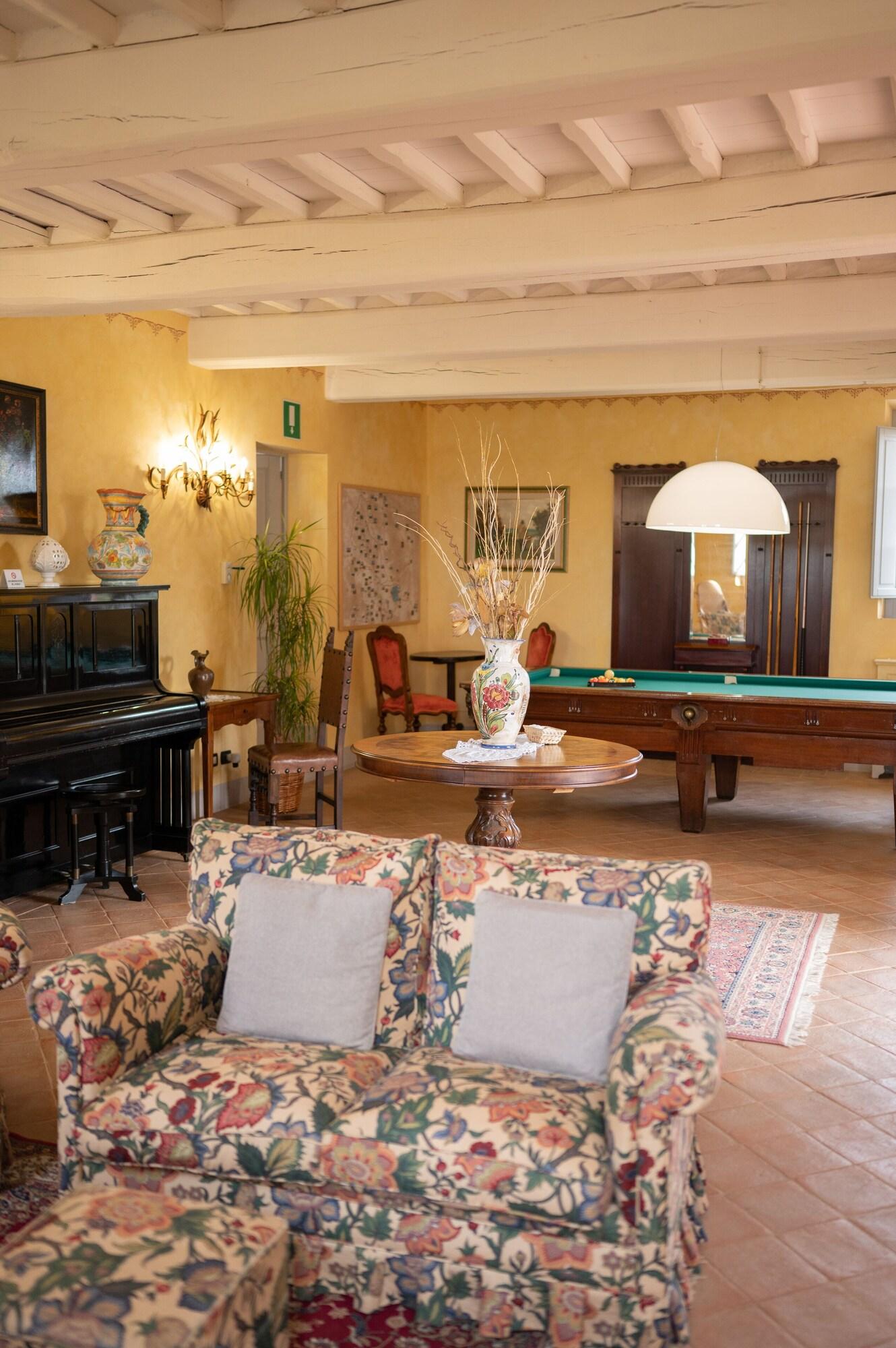 Vista Lobby Podere La Rocca