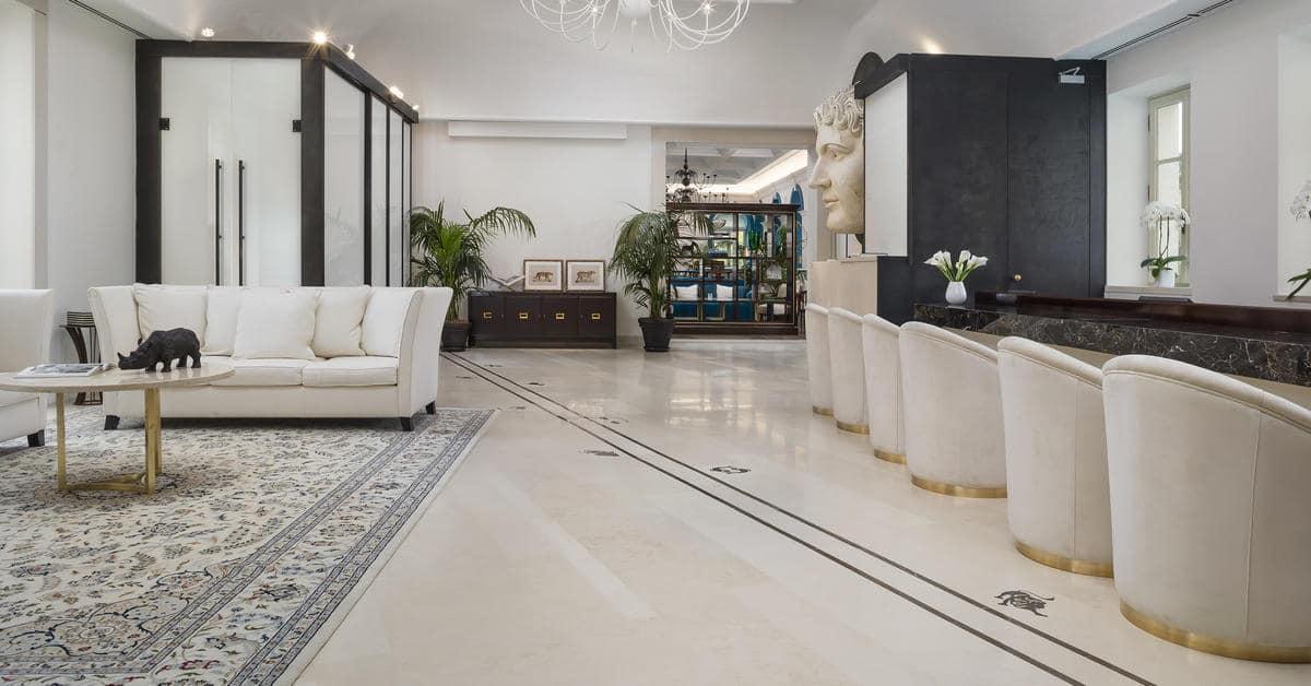 Vista Lobby Villa Agrippina Gran Meliá - The Leading Hotels of the World