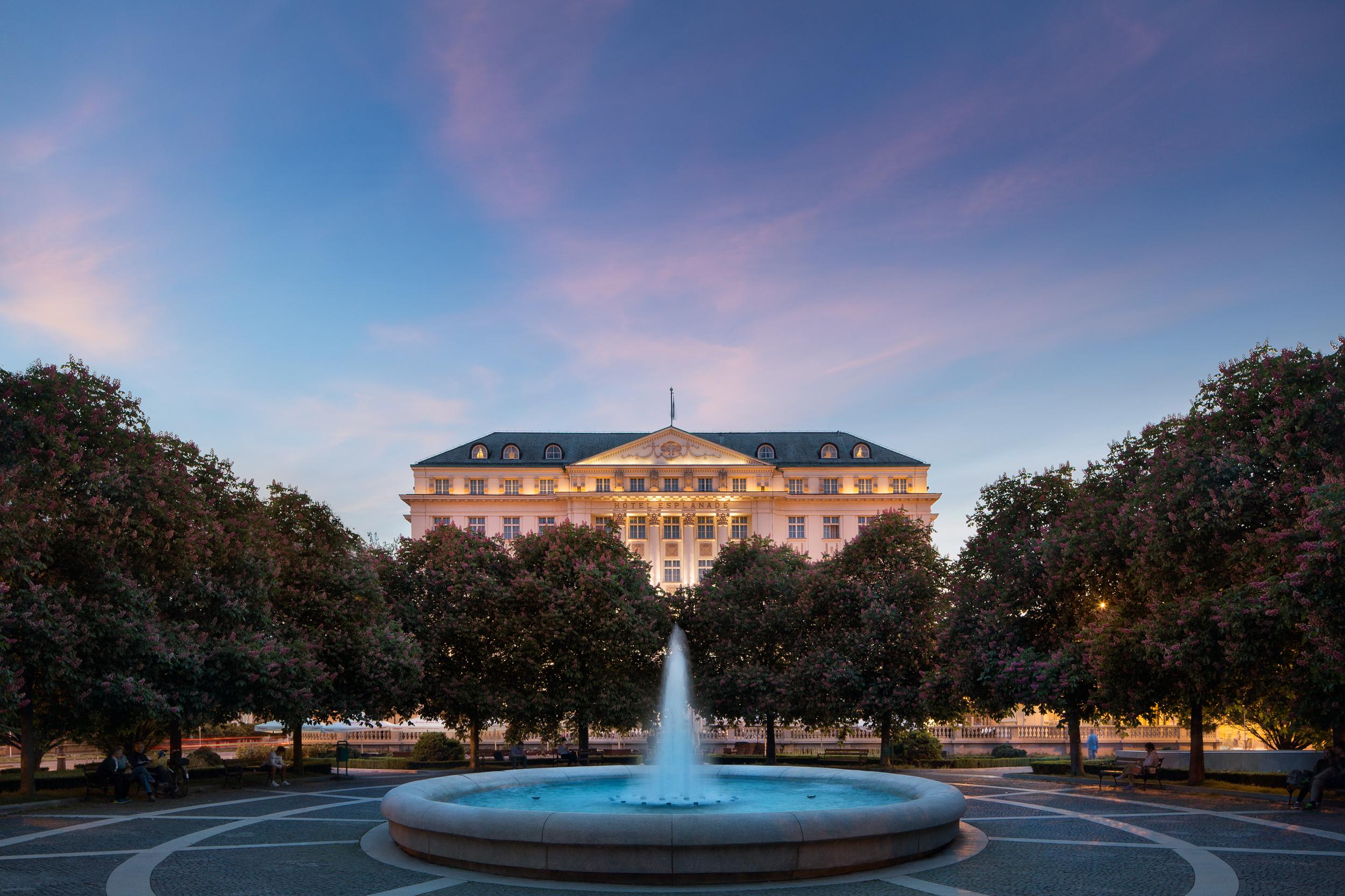 Vista Exterior Hotel Esplanade Zagreb