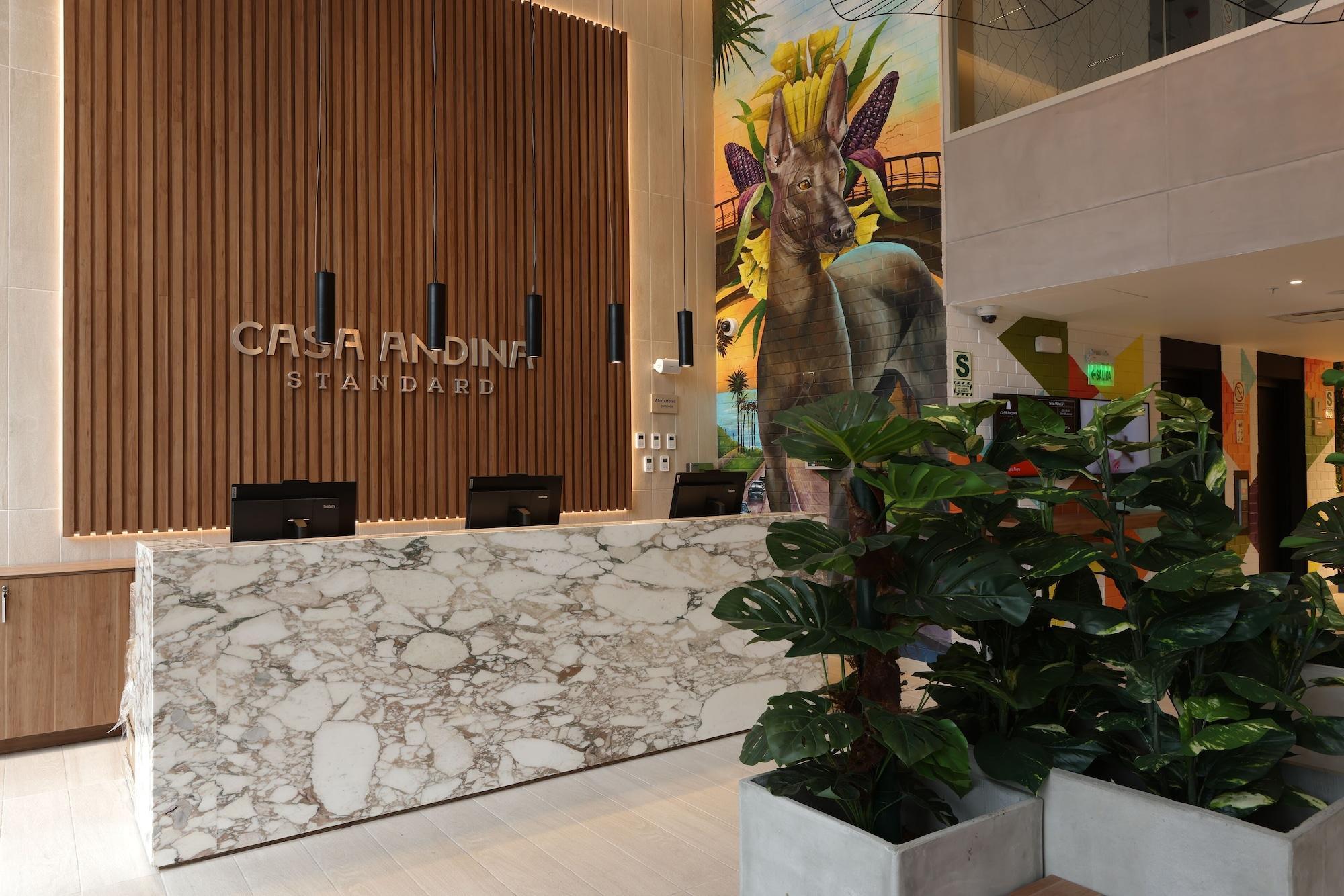 Vista Lobby Casa Andina Standard Benavides