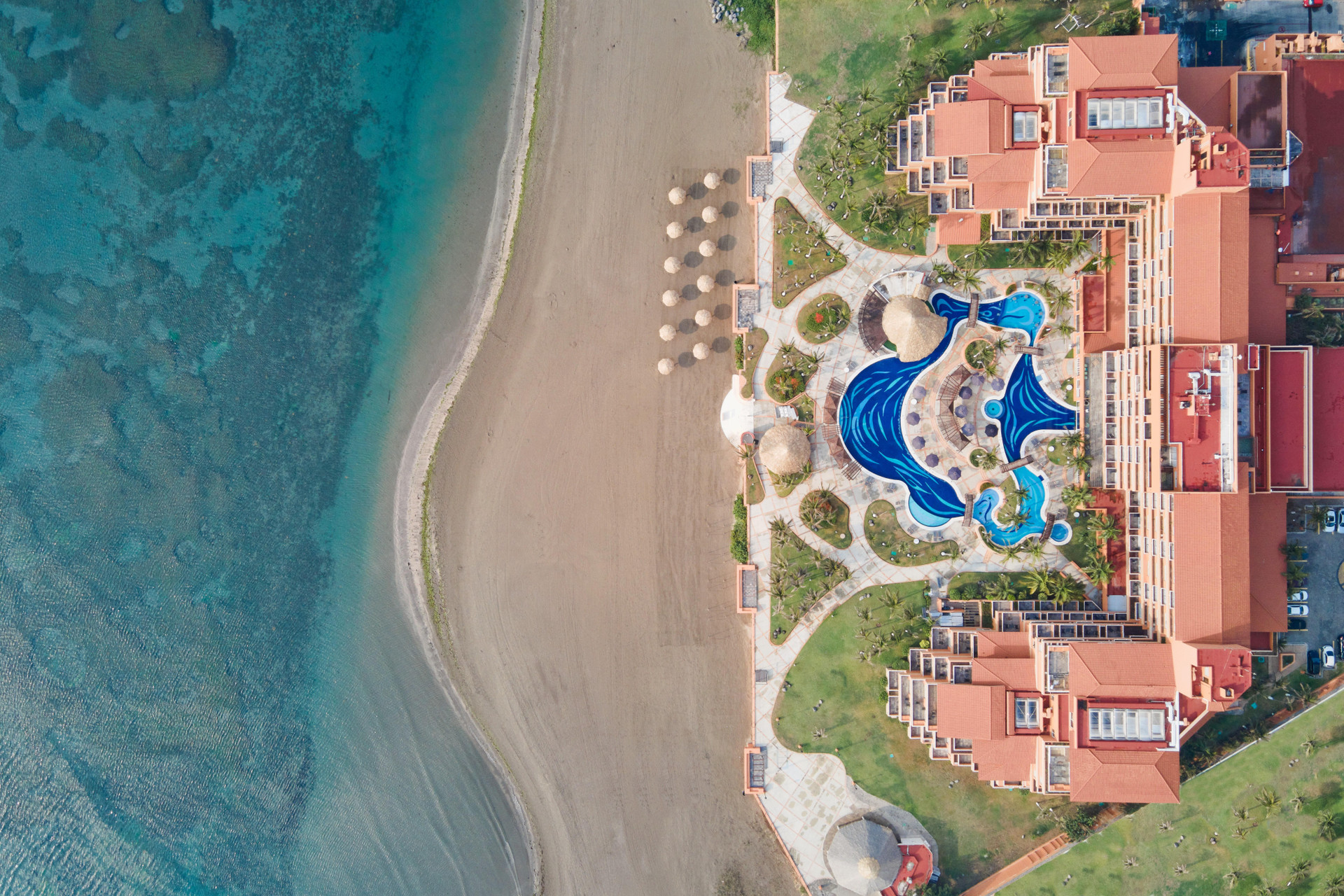 Vista Piscina Grand Fiesta Americana Veracruz