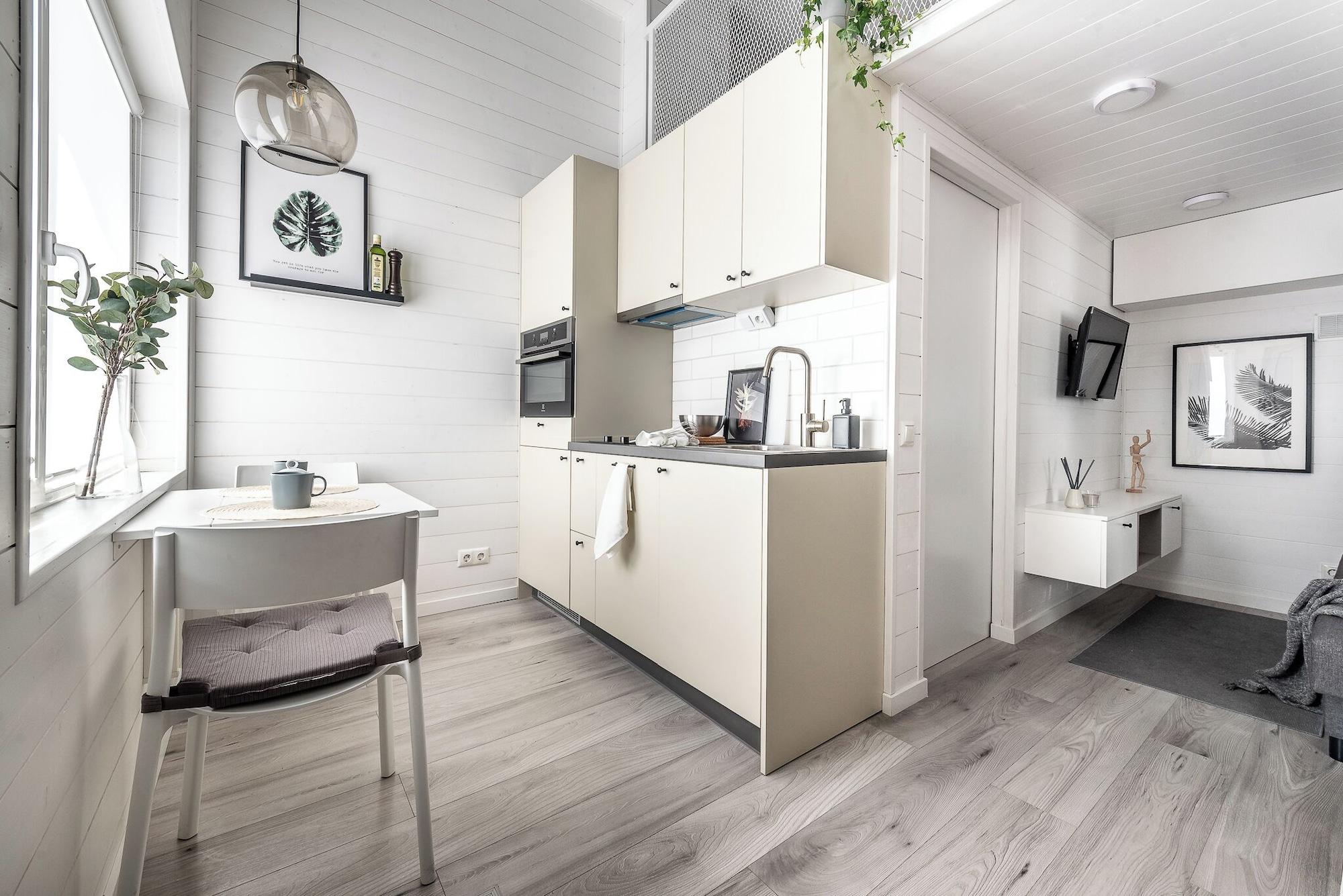 Equipamiento de Habitación Waterfront Cabins