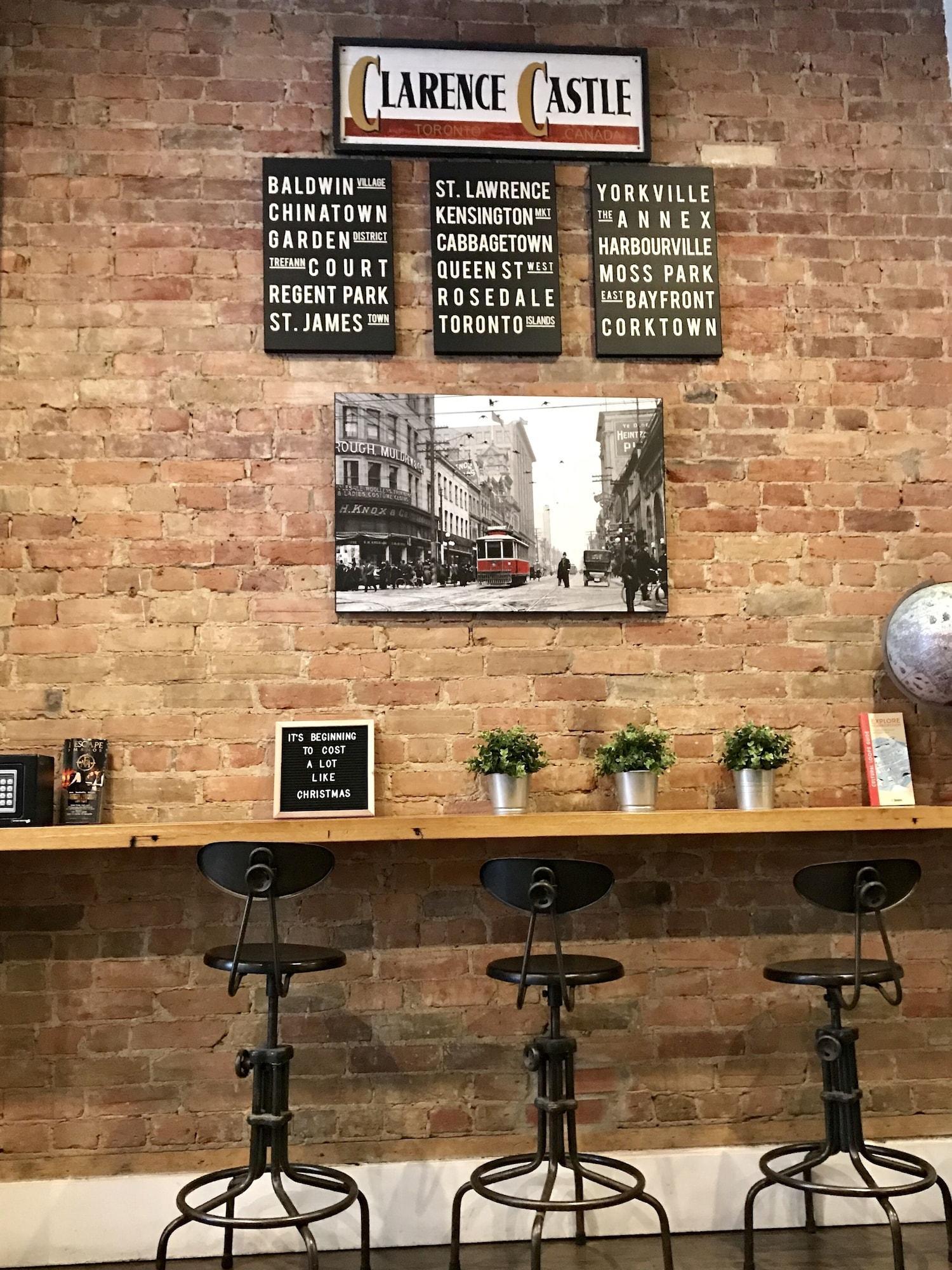 Vista do lobby The Clarence Park - Hostel