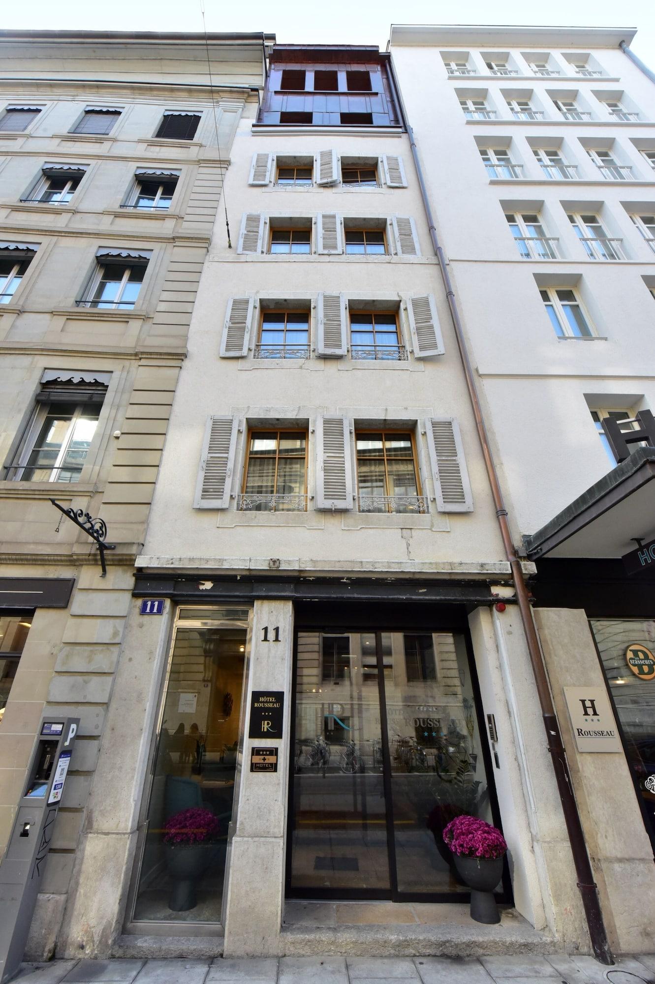 Vista Exterior Hotel Rousseau Geneva