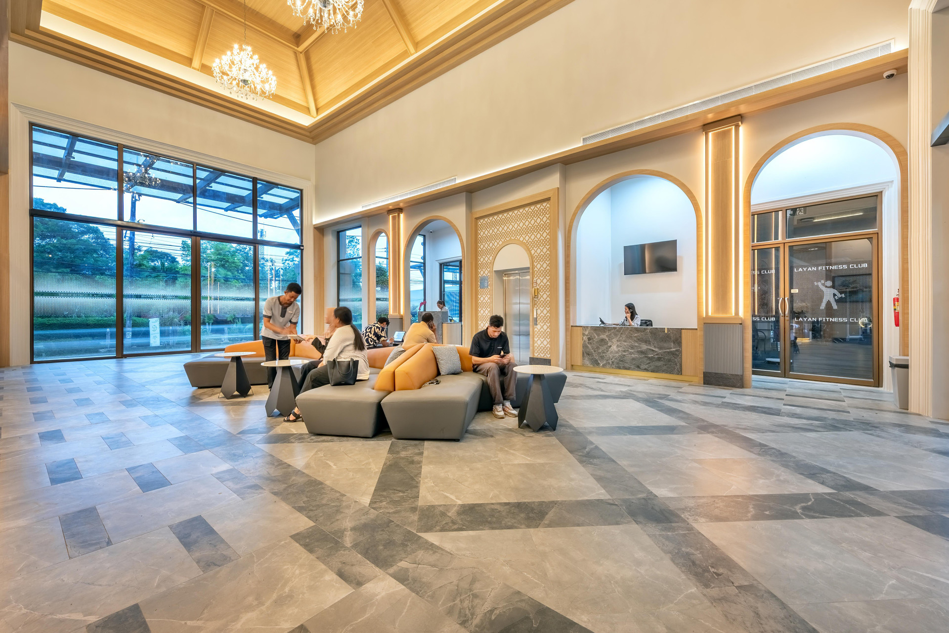 Vista Lobby A.z.sunrise Resort And Fitness Club