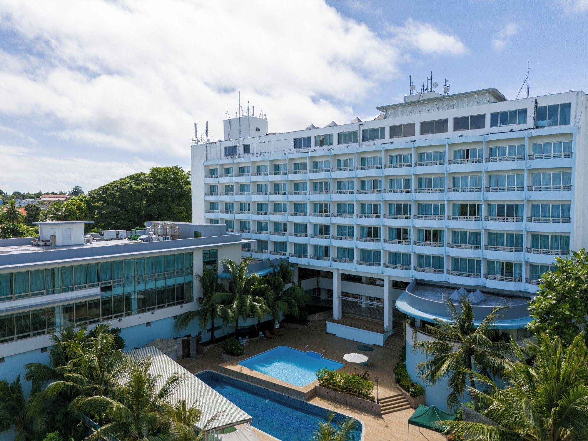 Vista Piscina Palasia Hotel Palau