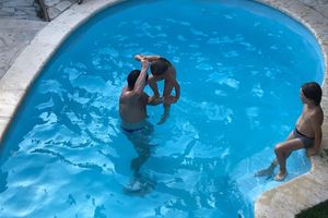 Alquiler Vacacional - VILLA FOR RENT (near the beach with swimming pool, garden barbecue).