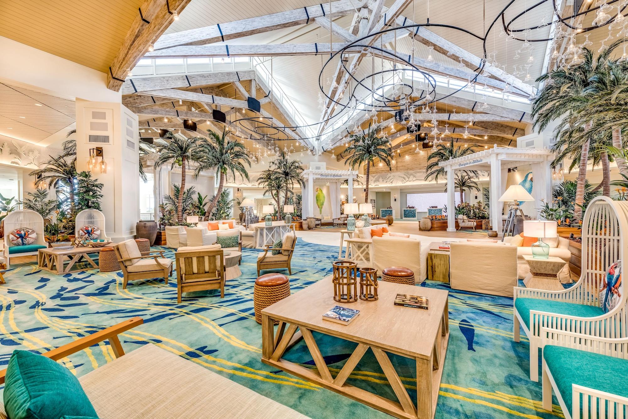 Vista Lobby Margaritaville Resort Orlando with H2O Waterpark