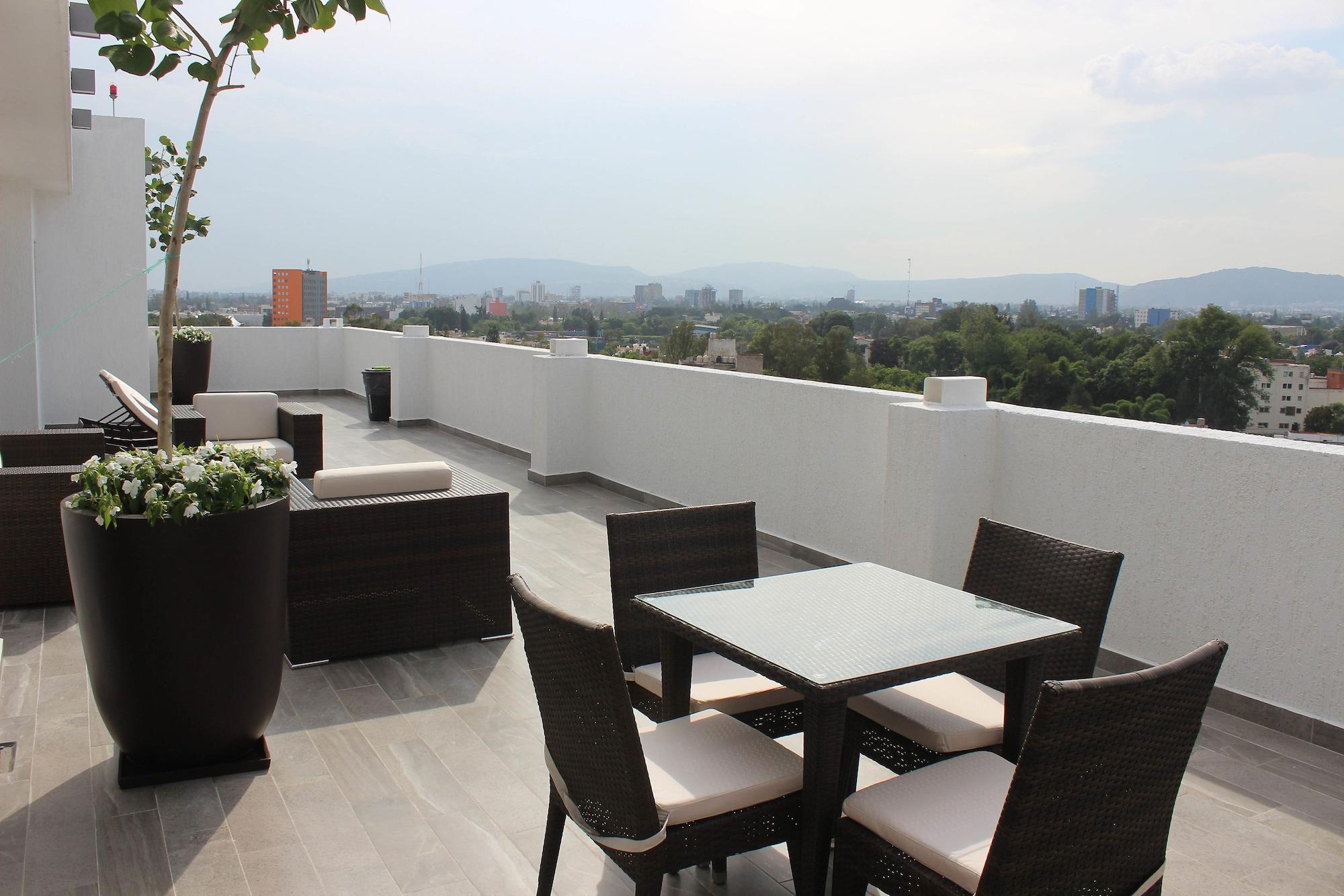 Vista Exterior Eco Hotel Guadalajara Expo