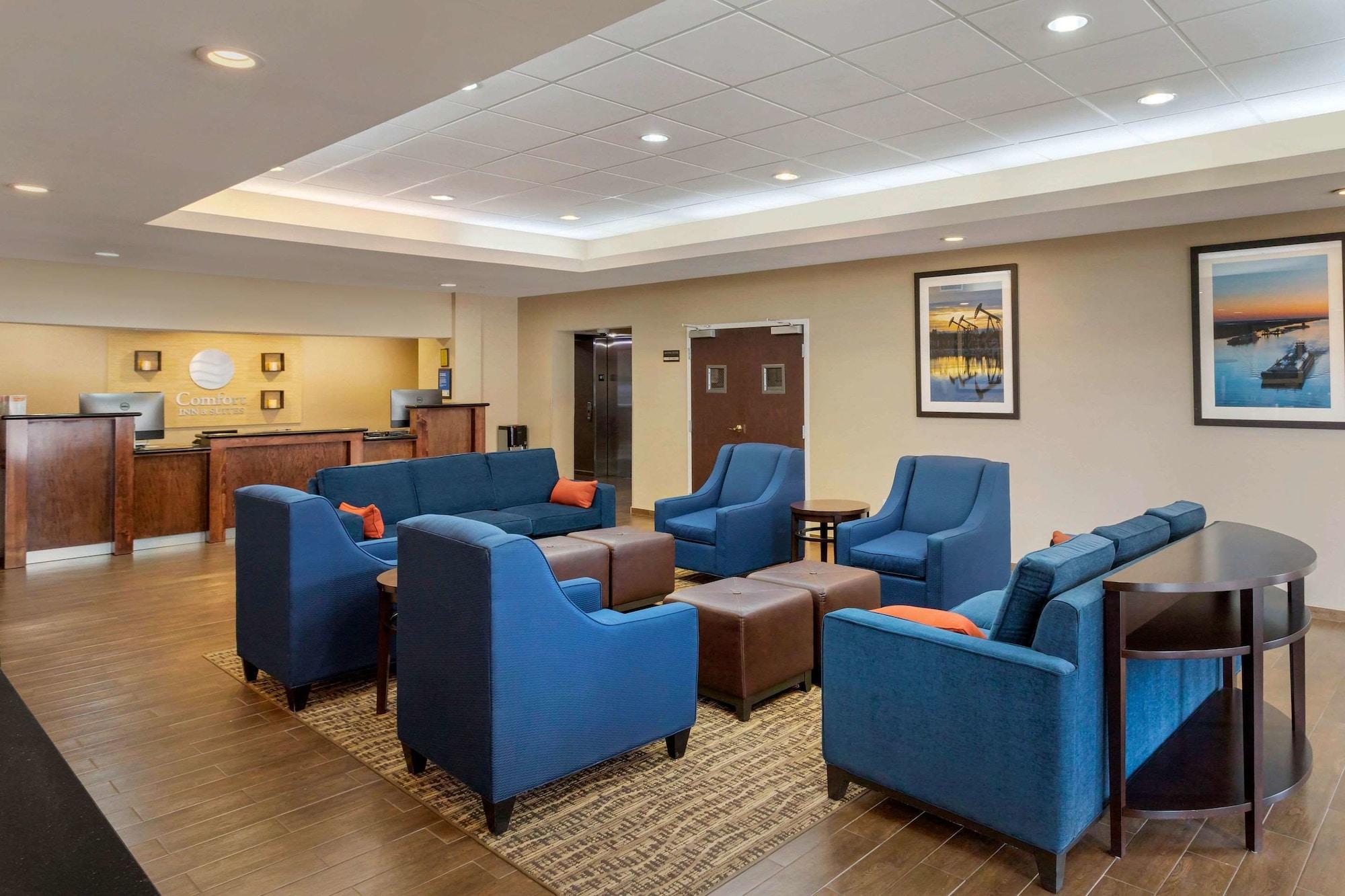 Vista Lobby Comfort Inn & Suites Port Arthur-Port Neches