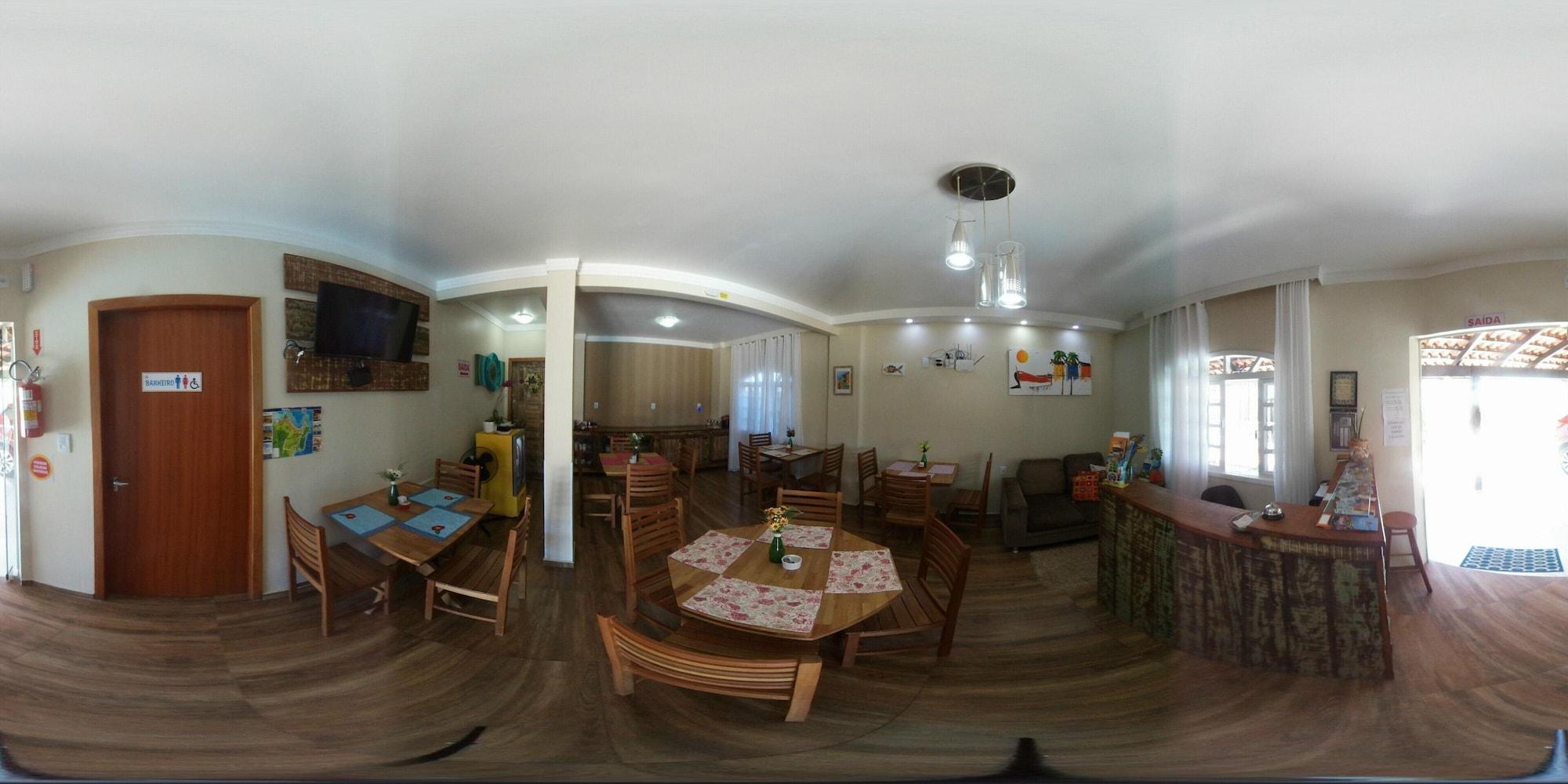 Vista Lobby Pousada Mar de Almirante