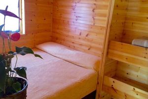 Alquiler Vacacional - Wooden Chalet with Terrace near Sea