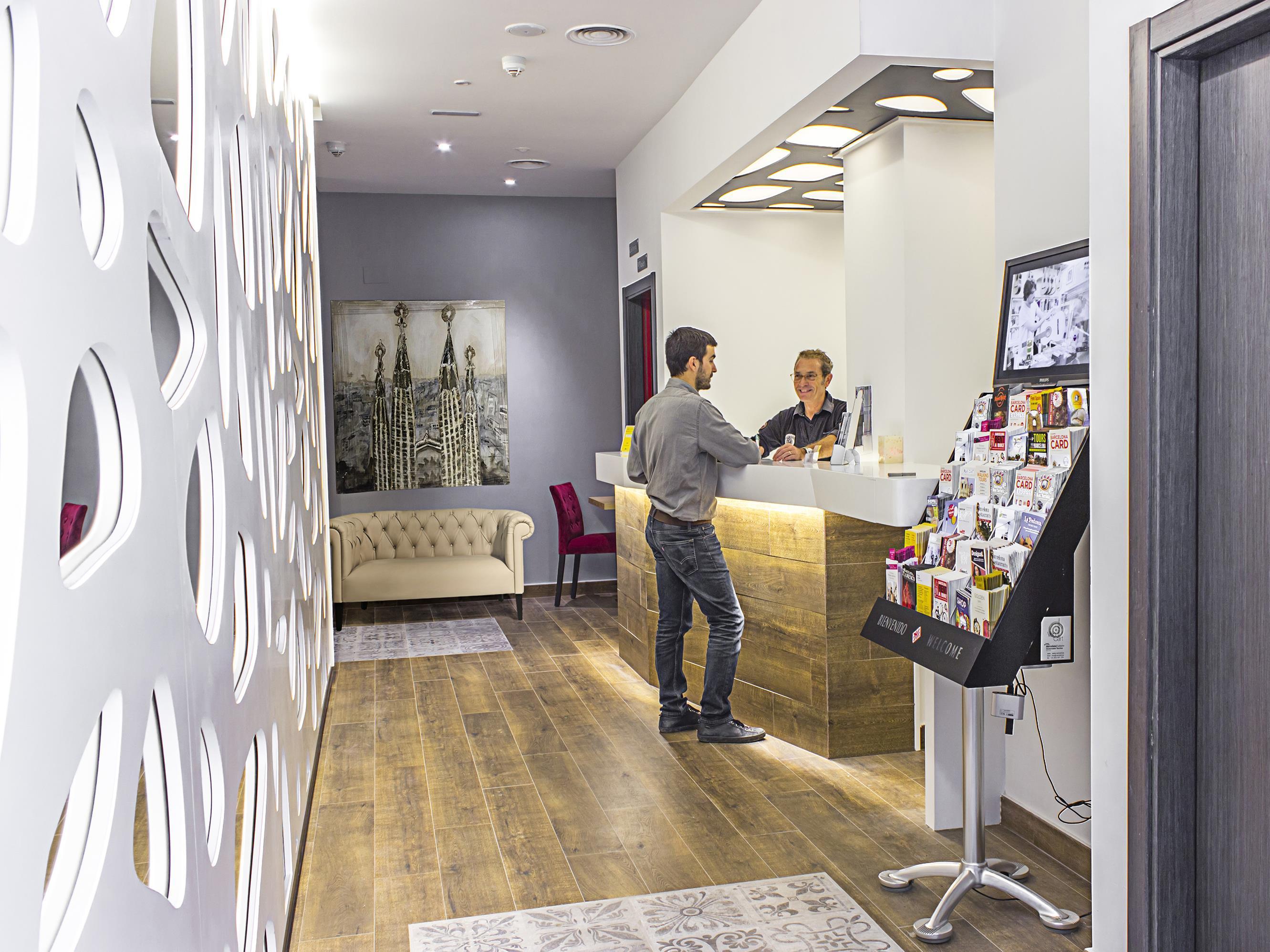 Vista Lobby Boutique Hostemplo Sagrada Familia