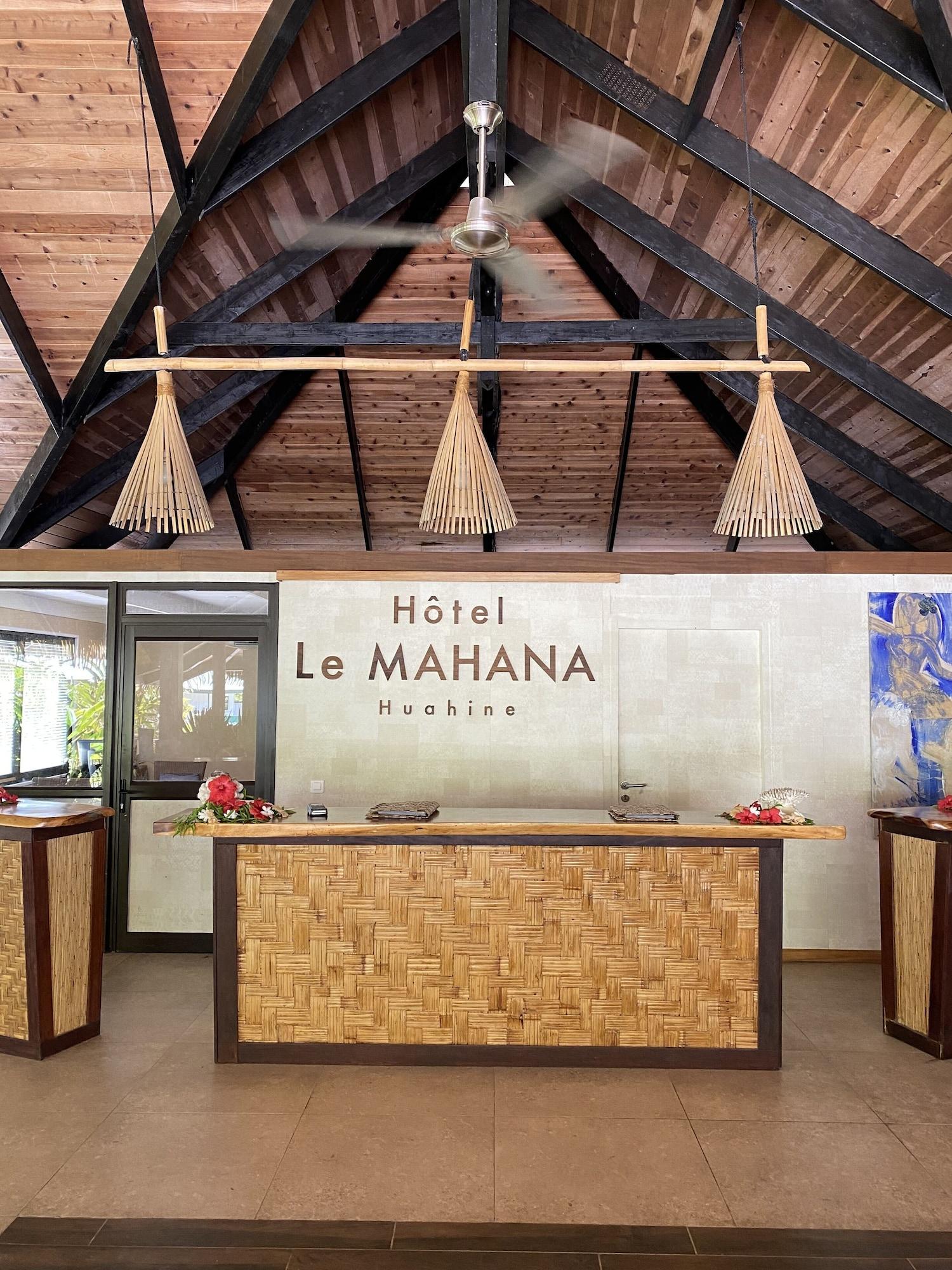 Vista Lobby Hotel Le Mahana Huahine