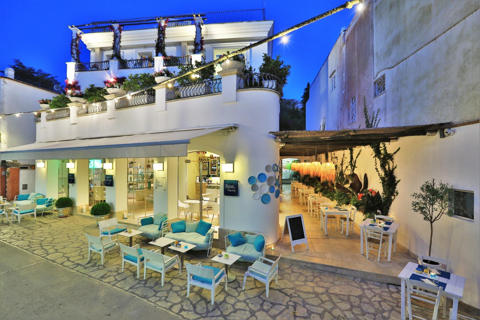 Vista Exterior Hotel Villa Blu Capri