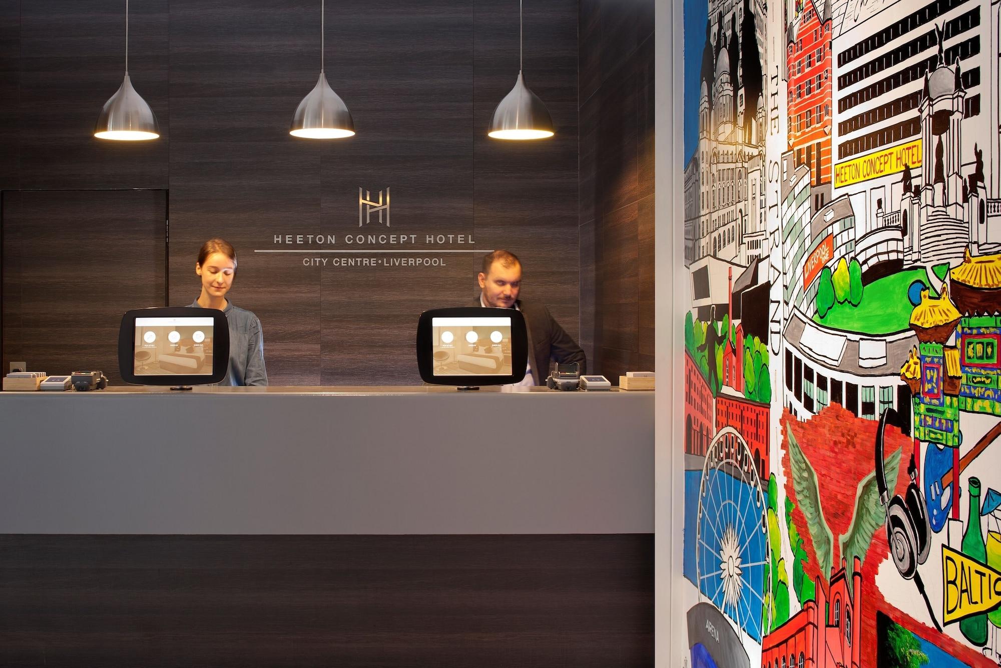 Vista Lobby Heeton Concept Hotel City Centre Liverpool