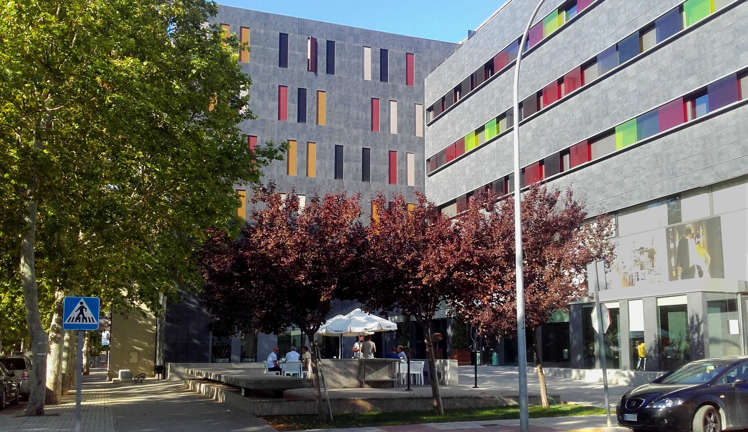 Vista Exterior Blu Hotel Almansa