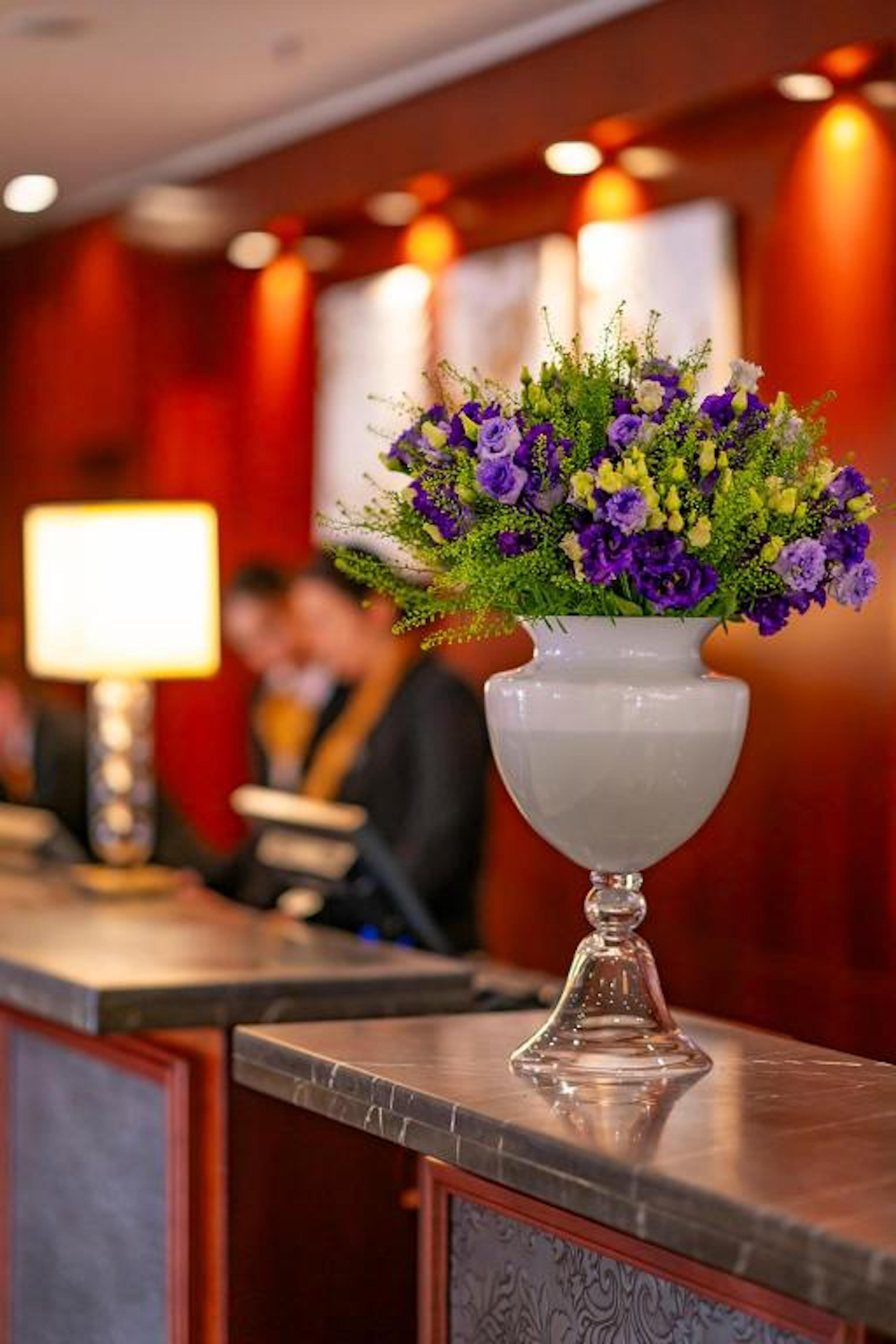 Vista Lobby Grand Hotel Prague Towers