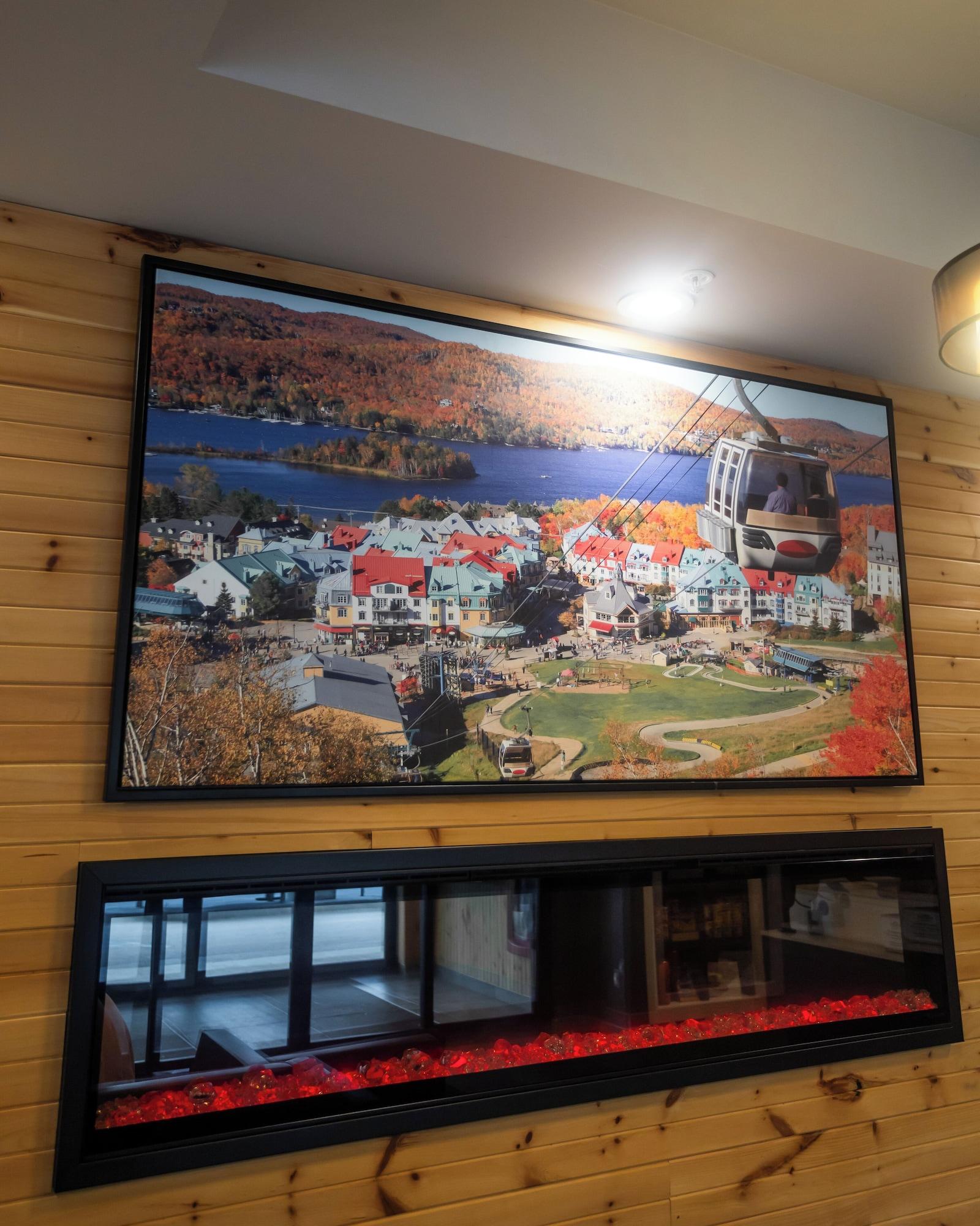 Vista Lobby Microtel Inn and Suites by Wyndham Mont Tremblant