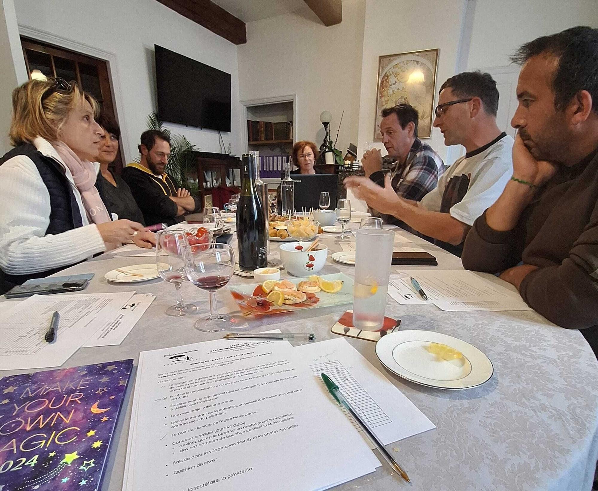 Sala de Reuniones Maison du Coquelicot