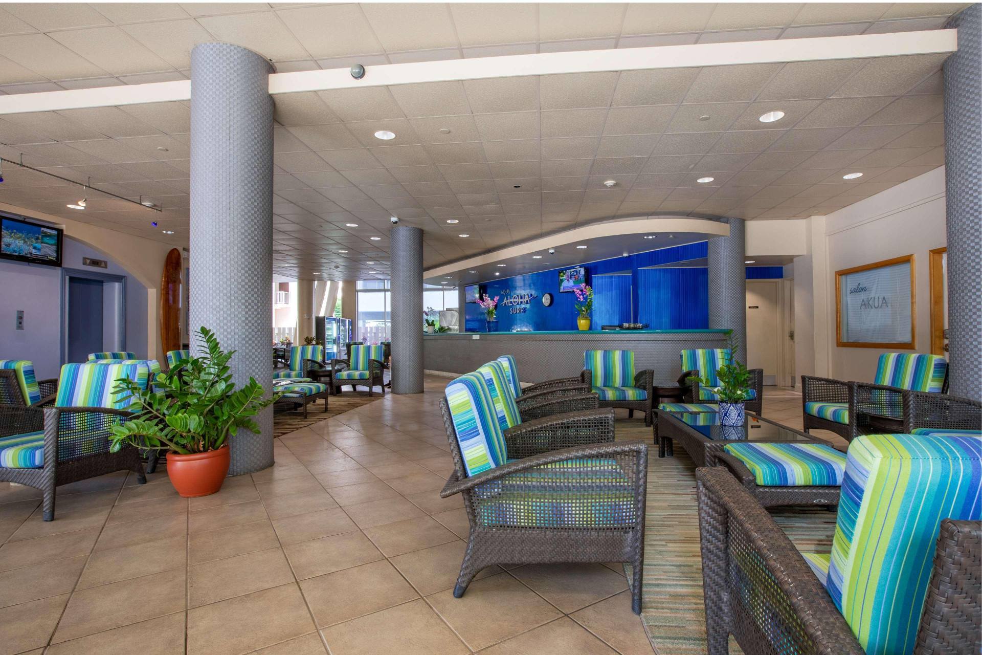 Vista Lobby Aqua Aloha Surf Waikiki