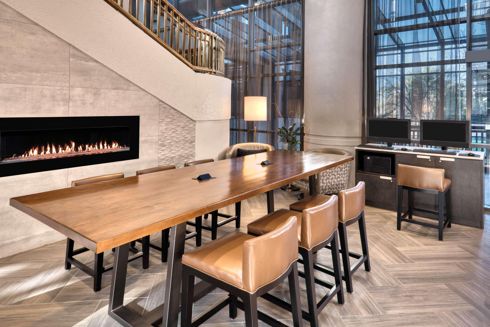 Vista Lobby Embassy Suites by Hilton Bethesda Washington DC