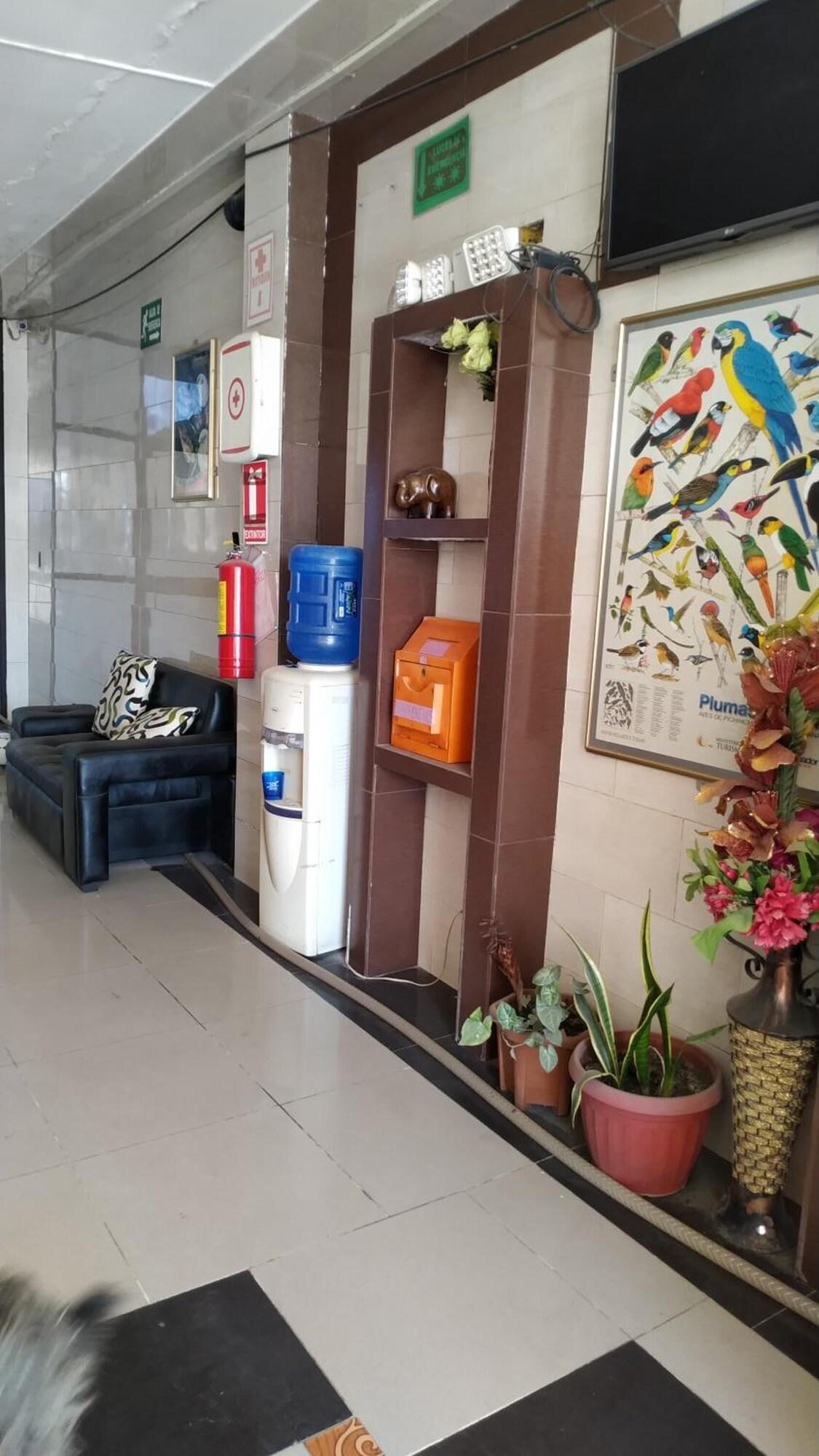 Vista Lobby Hostal Nuevo Amanecer