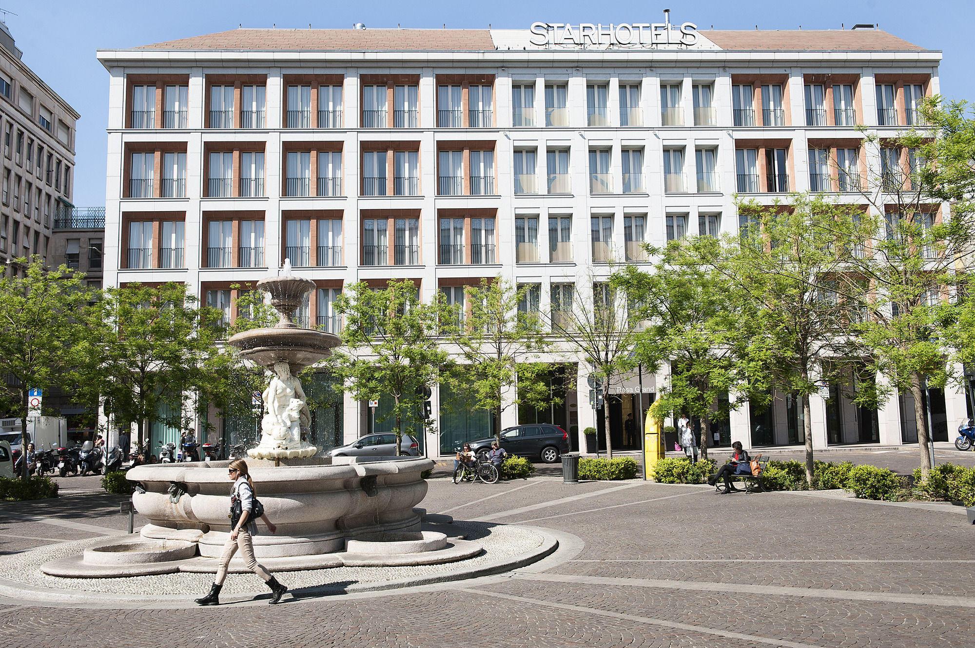 Vista Exterior Starhotels Rosa Grand- Milano