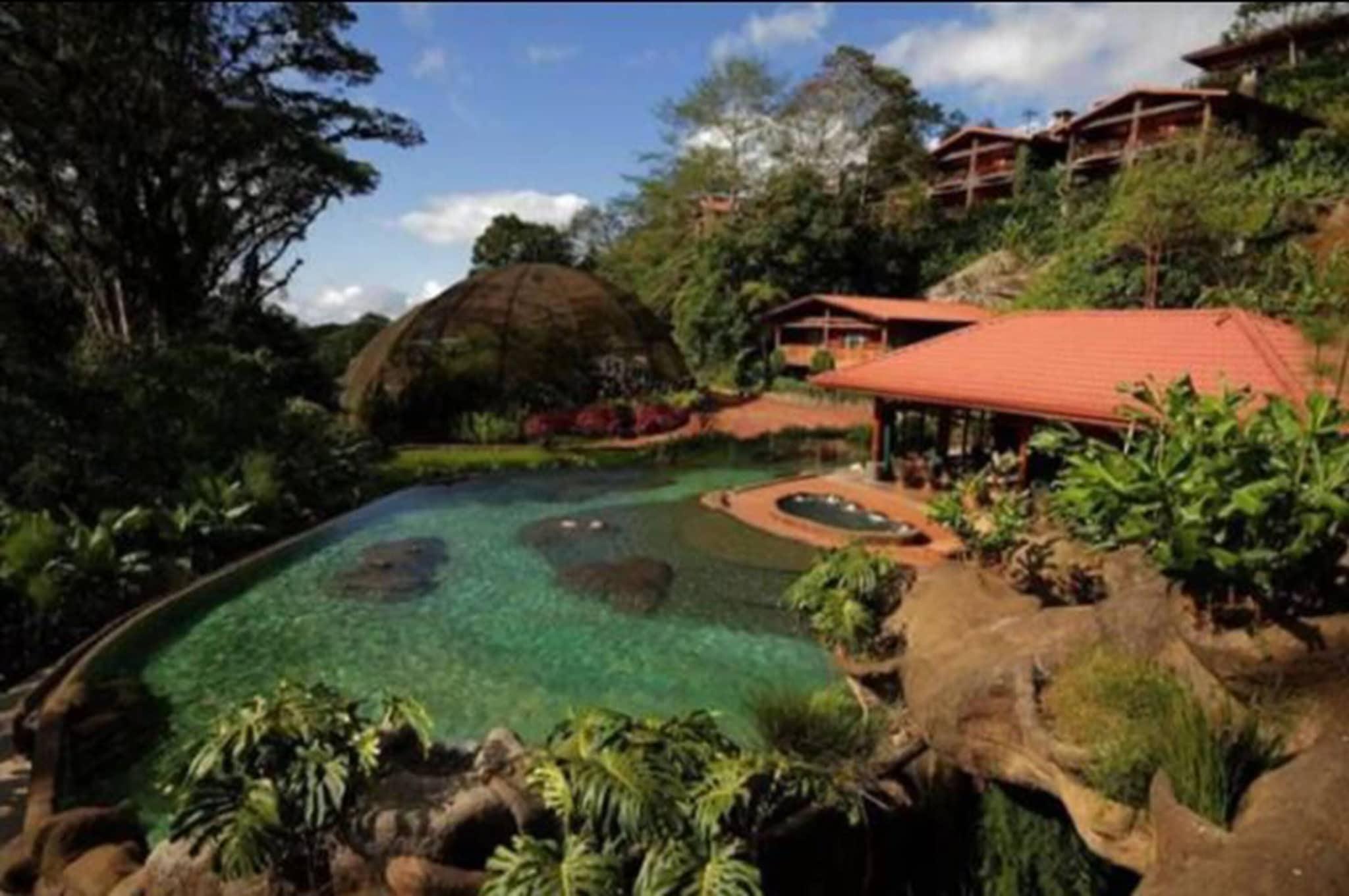 Bar/Salón The Peace Lodge At La Paz Waterfall Gardens