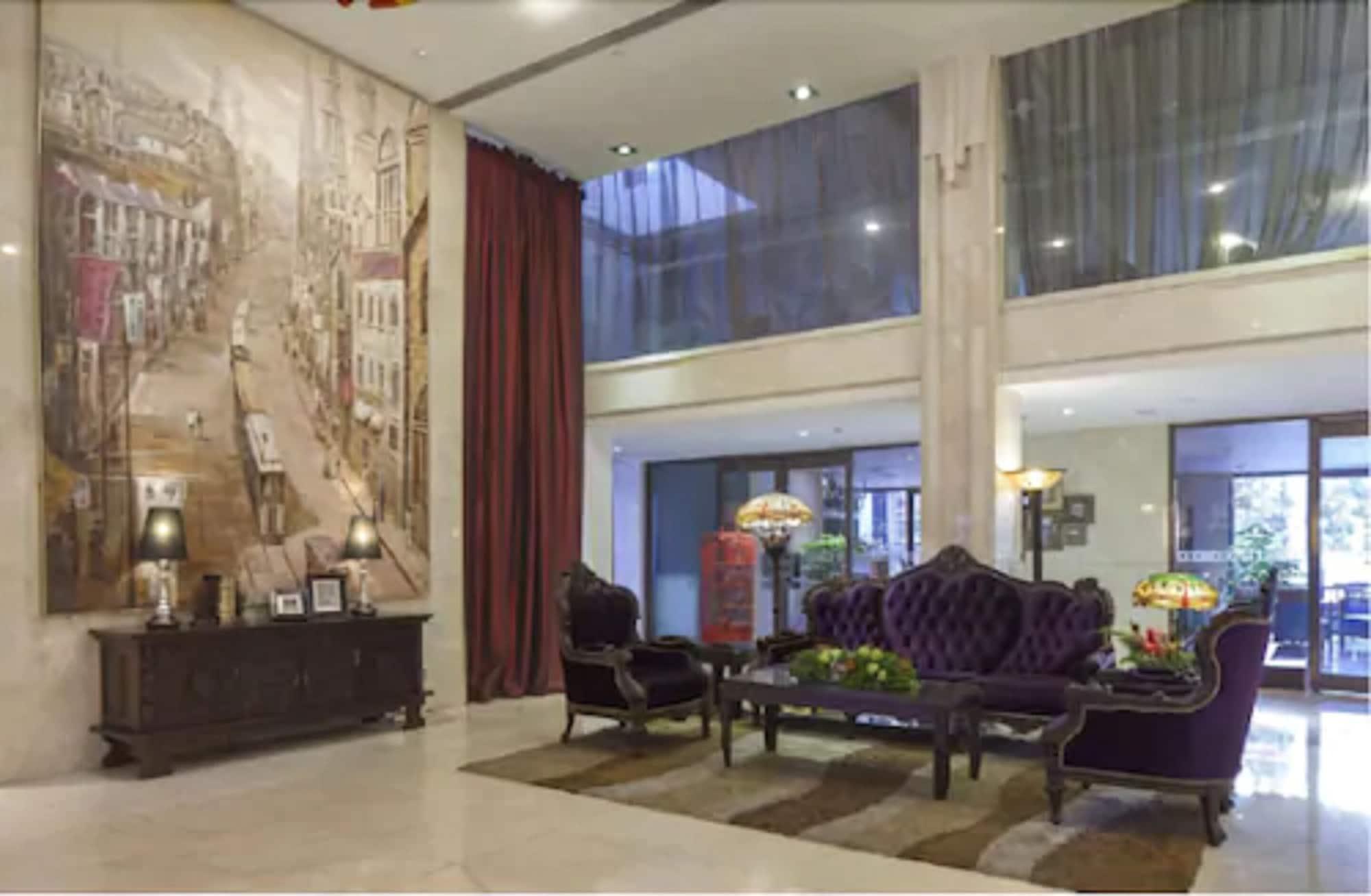 Vista Lobby Kingtown Riverside Hotel Plaza Shanghai