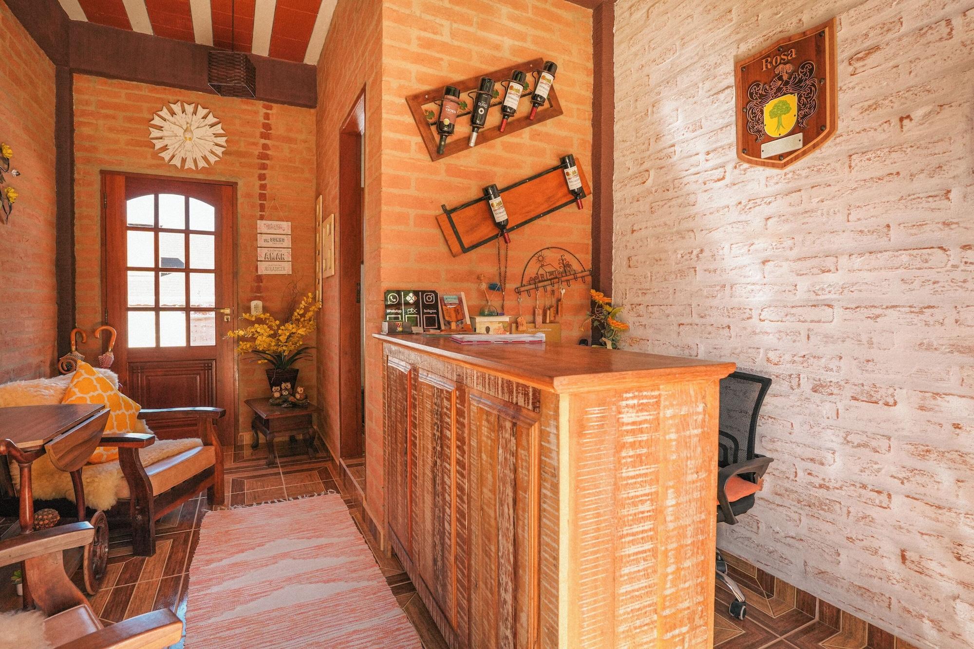 Vista Lobby VELINN Pousada Flor da Montanha